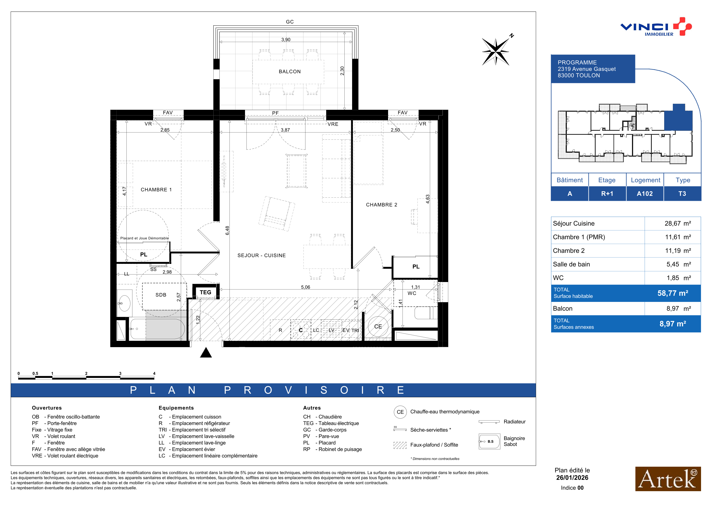 Appartement à Toulon 83000 image 4
