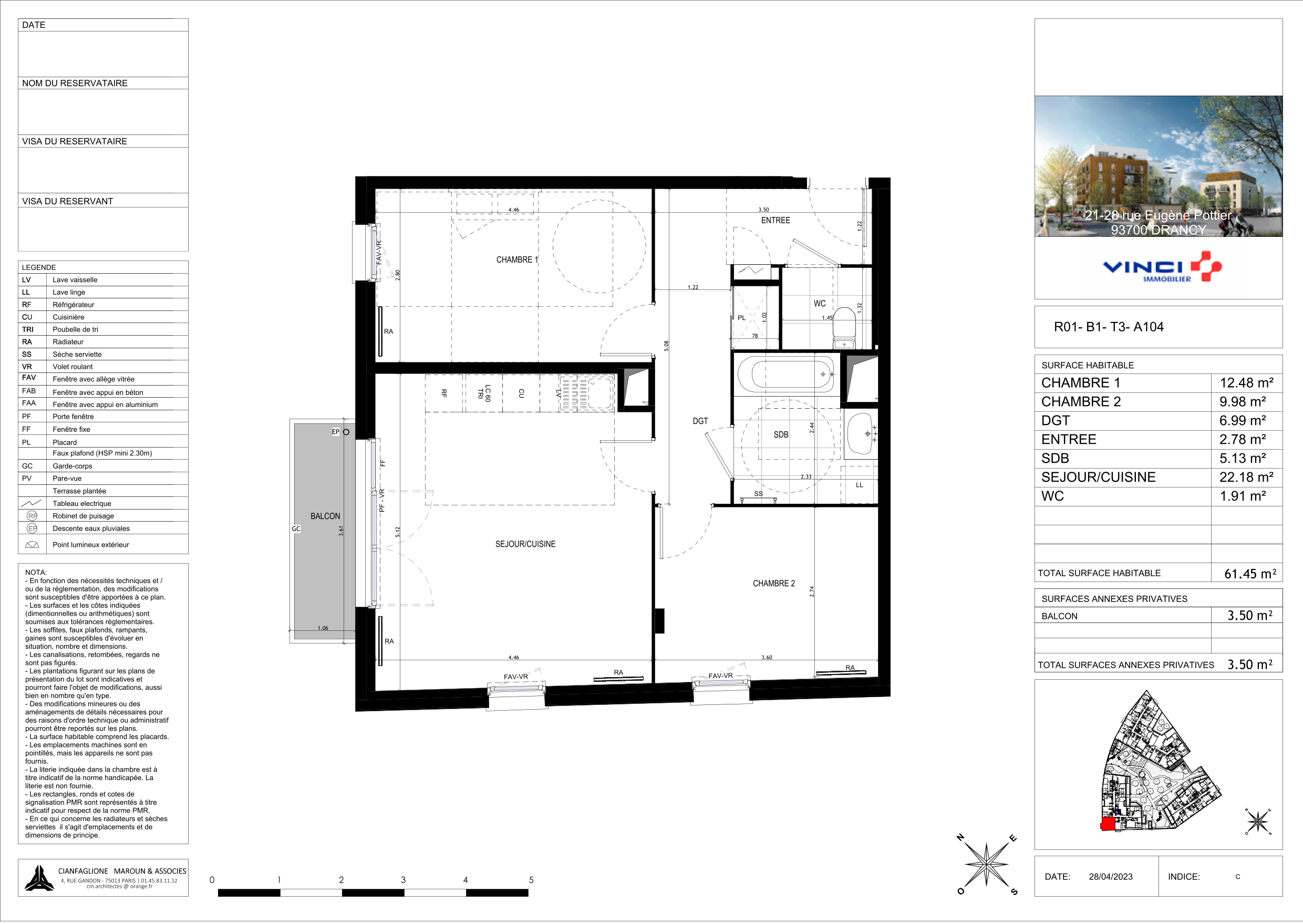 Appartement à Drancy 93700 image 12