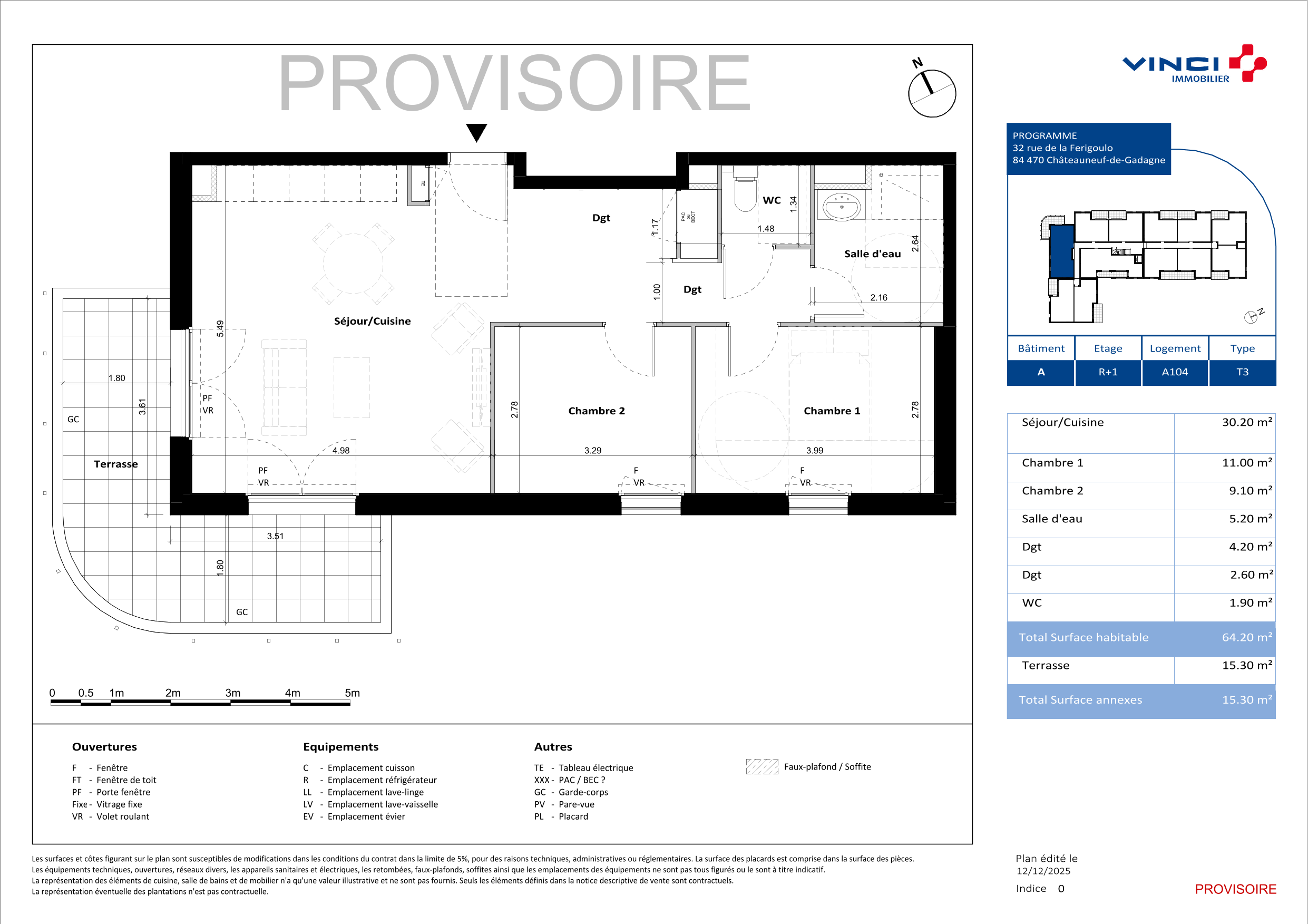 Appartement à Châteauneuf-de-Gadagne 84470 image 19