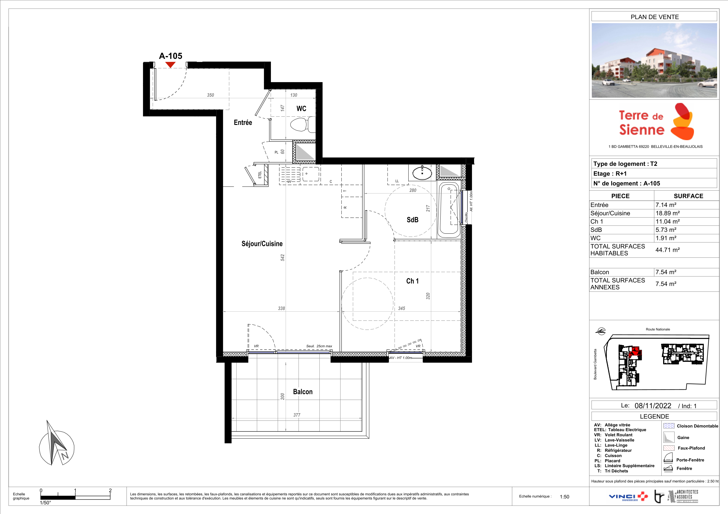 Appartement à Belleville 69220 image 15