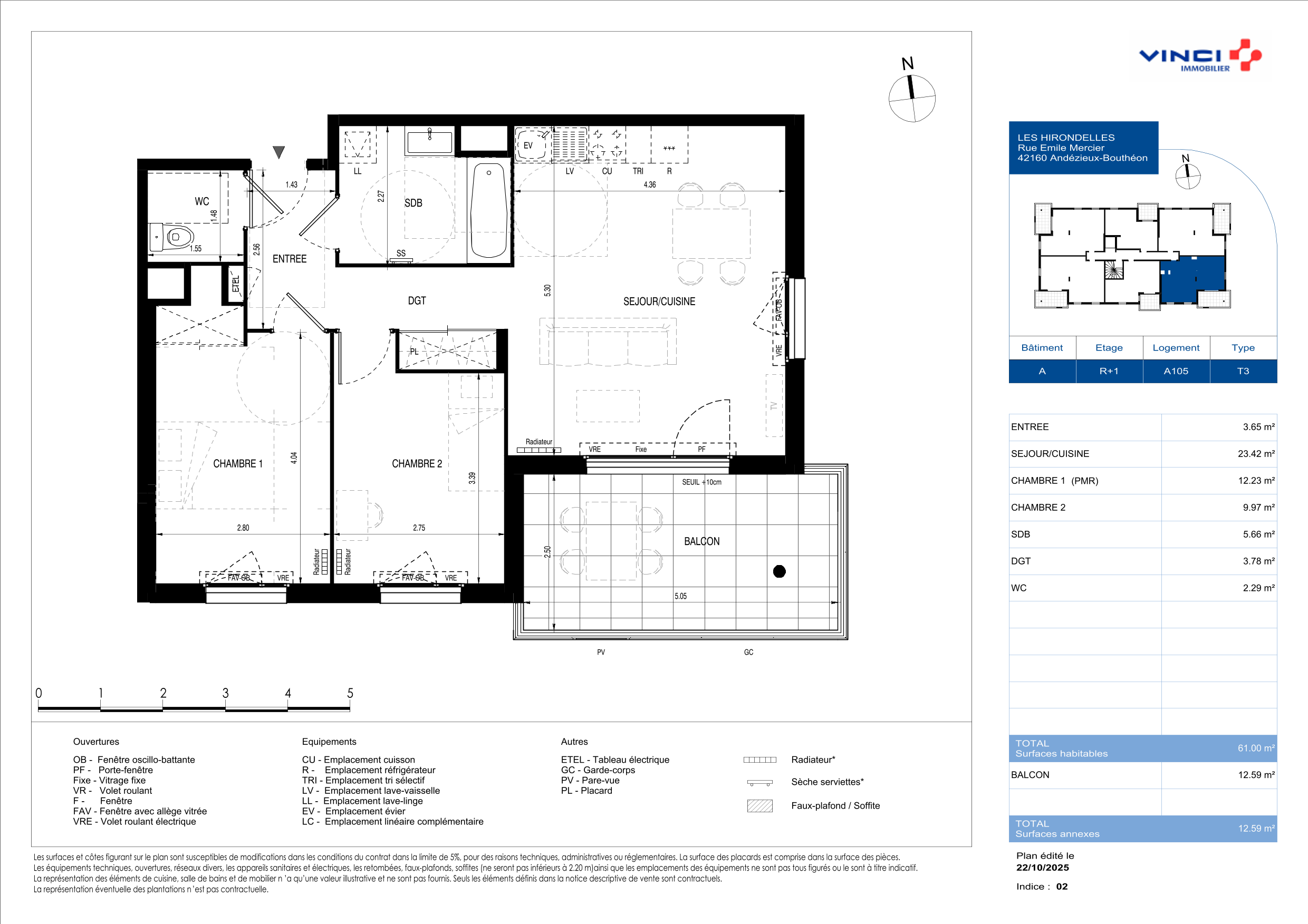 Appartement à Andrézieux-Bouthéon 42160 image 14