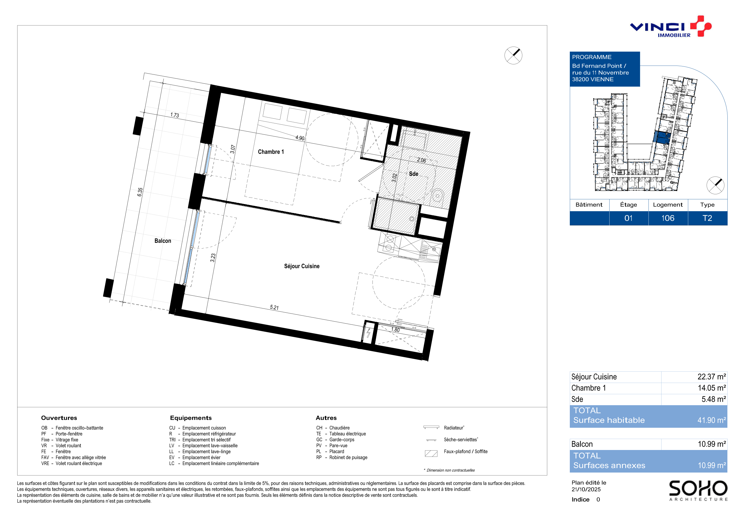 Appartement à Vienne 38200 image 14