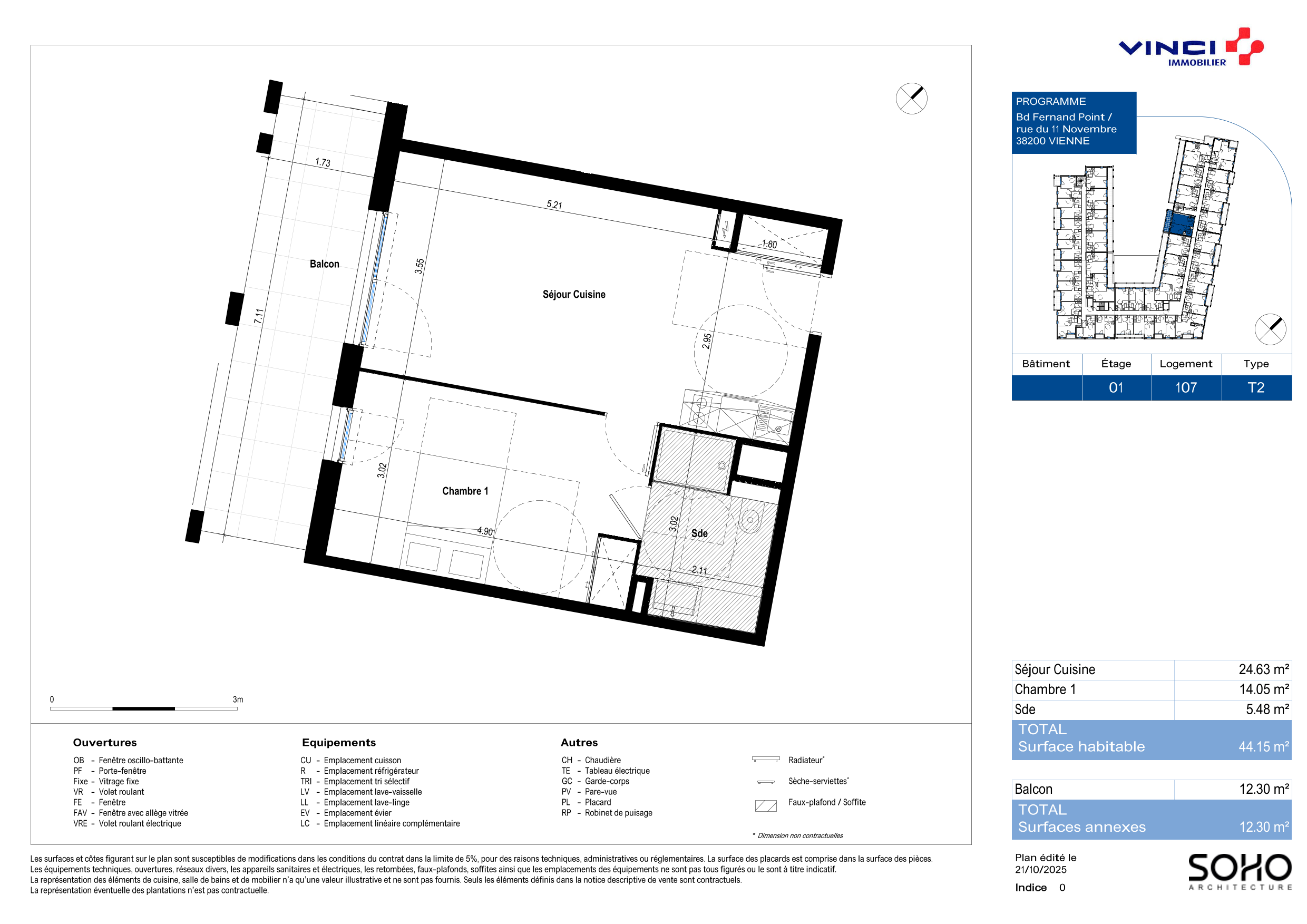 Appartement à Vienne 38200 image 15