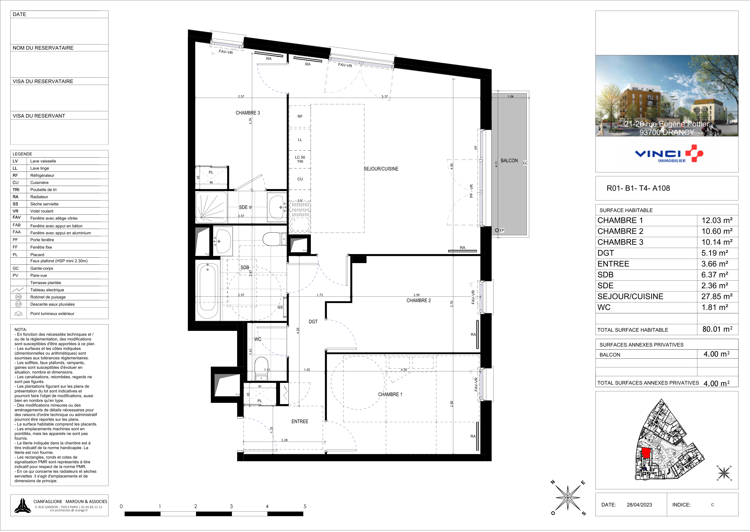 Appartement à Drancy 93700 image 16