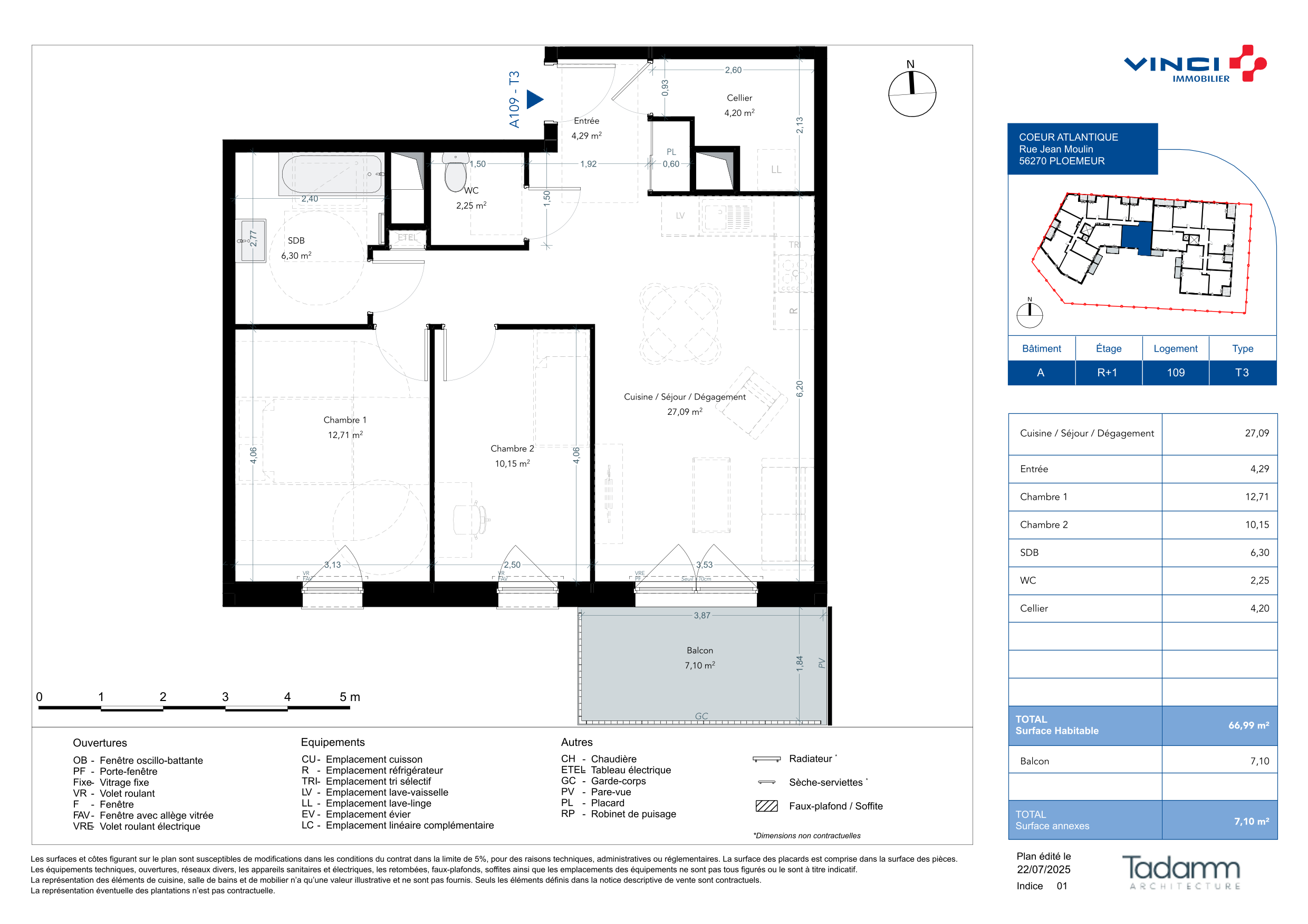Appartement à Ploemeur 56270 image 14