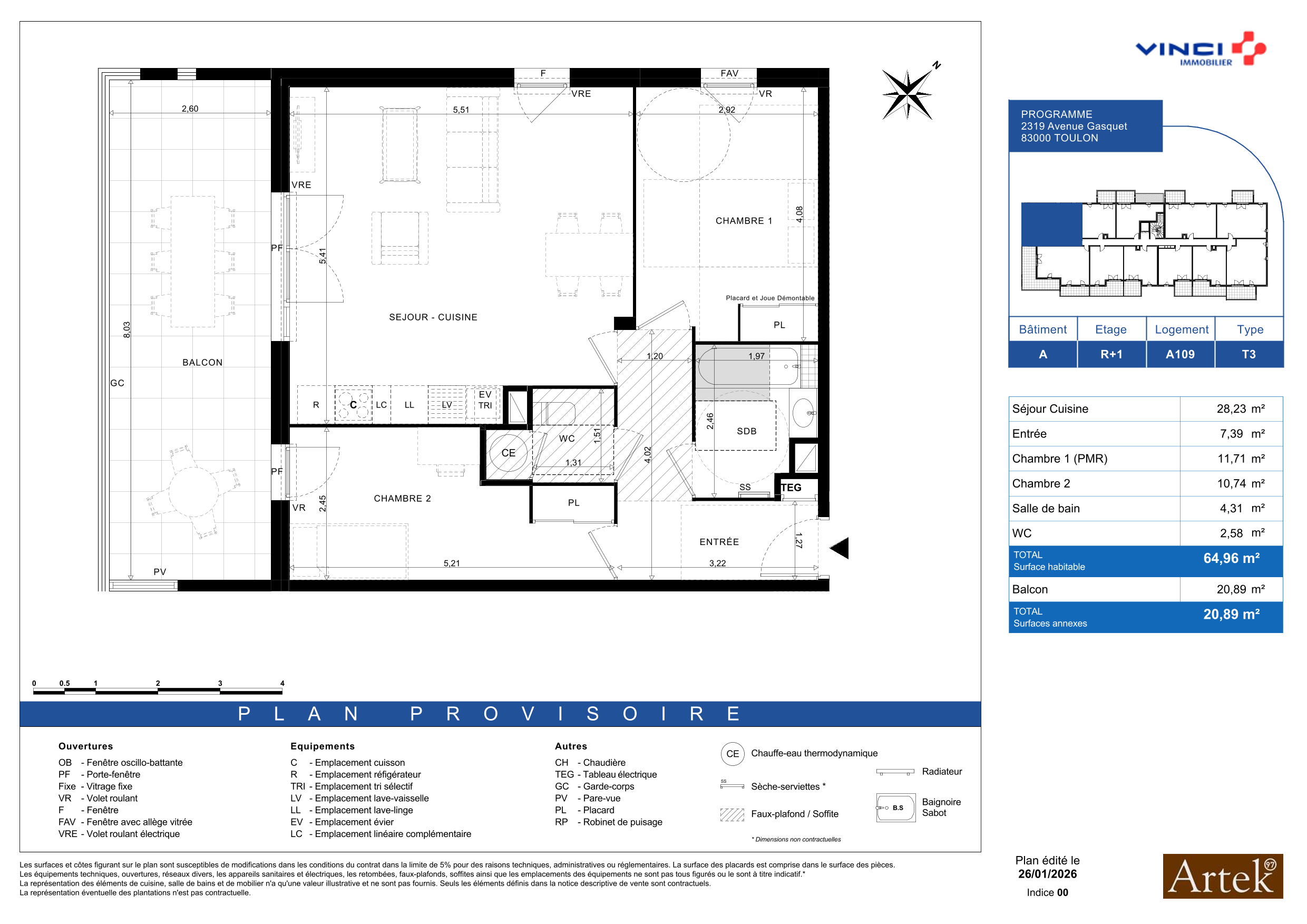 Appartement à Toulon 83000 image 11
