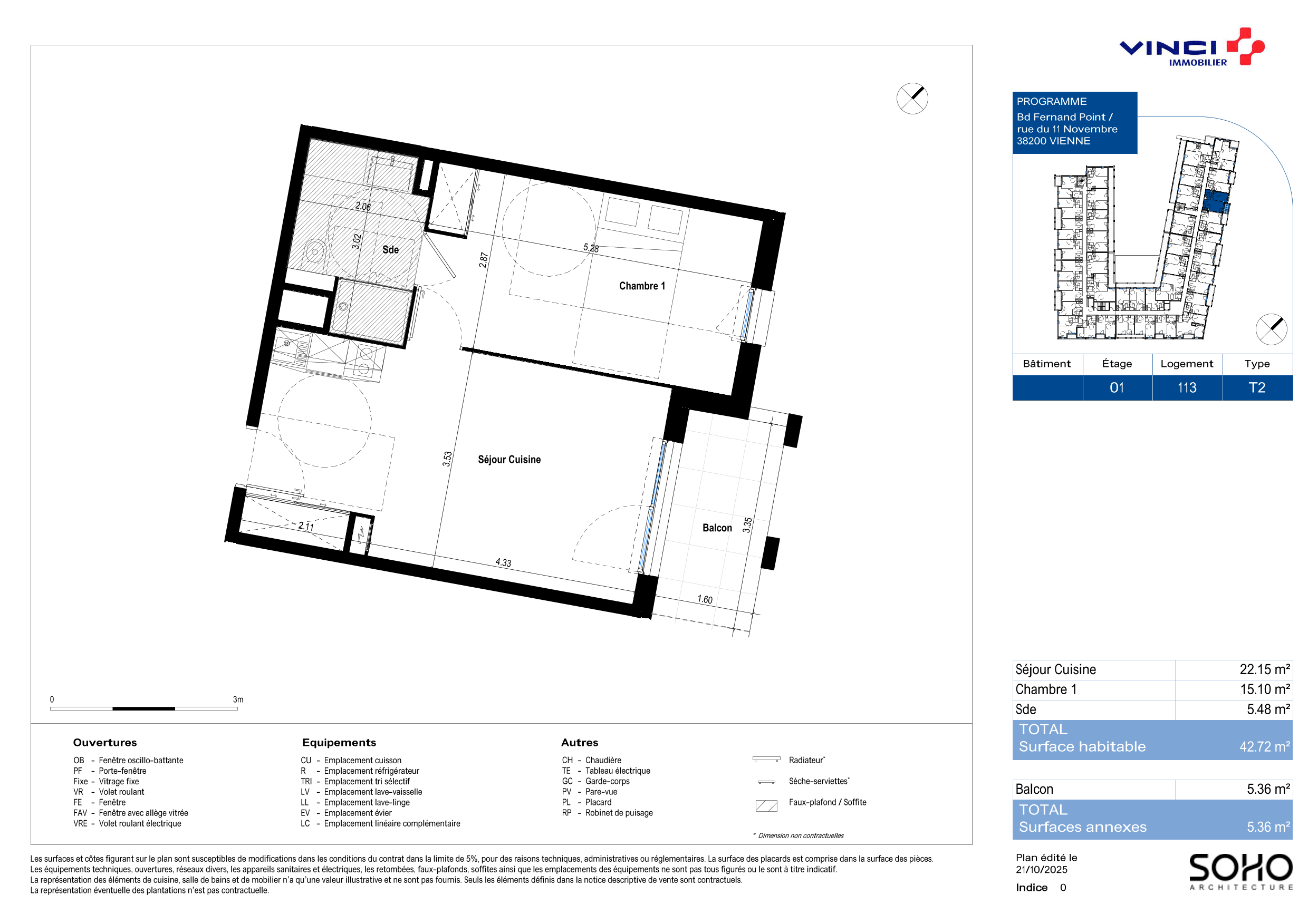 Appartement à Vienne 38200 image 20
