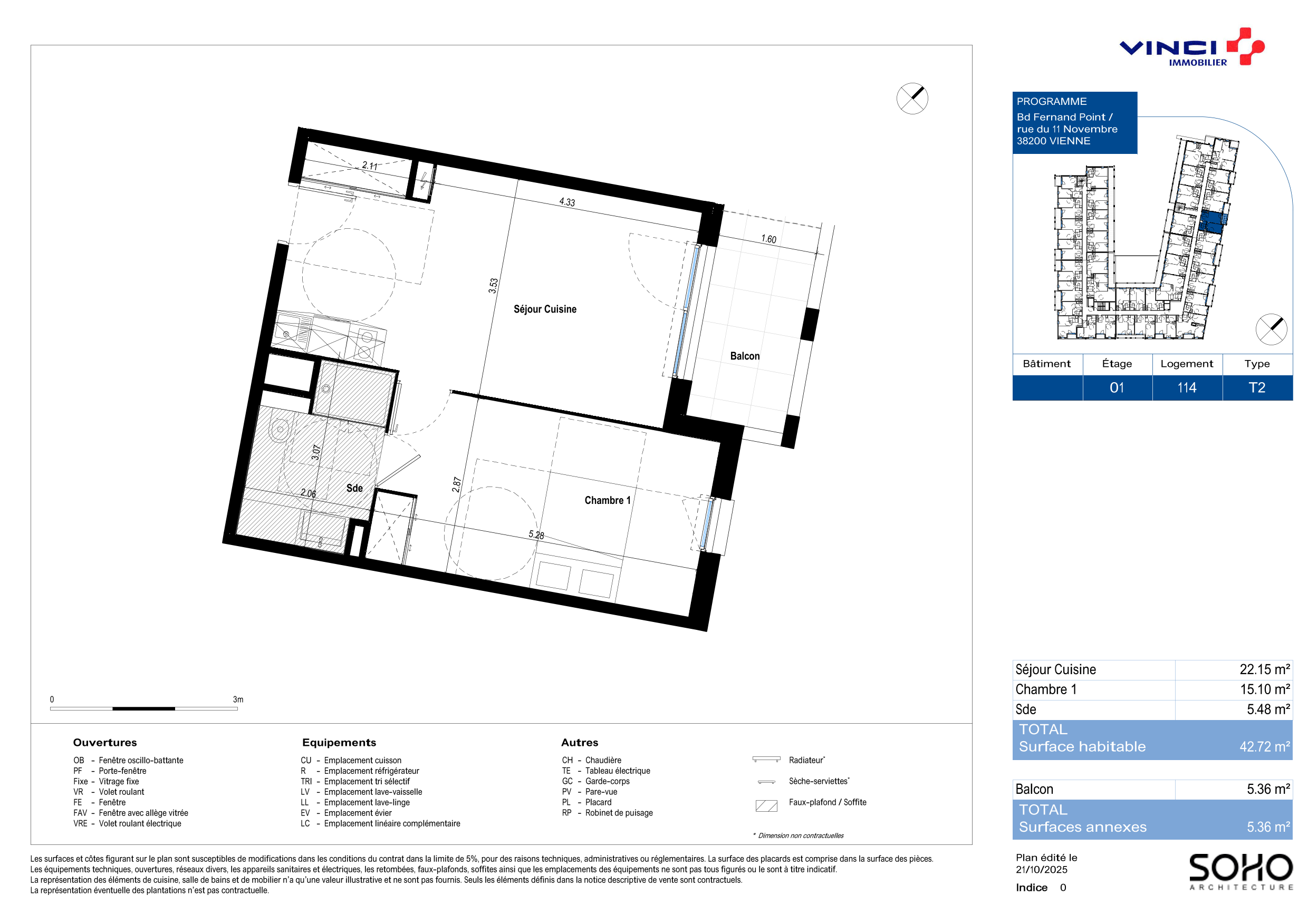 Appartement à Vienne 38200 image 21