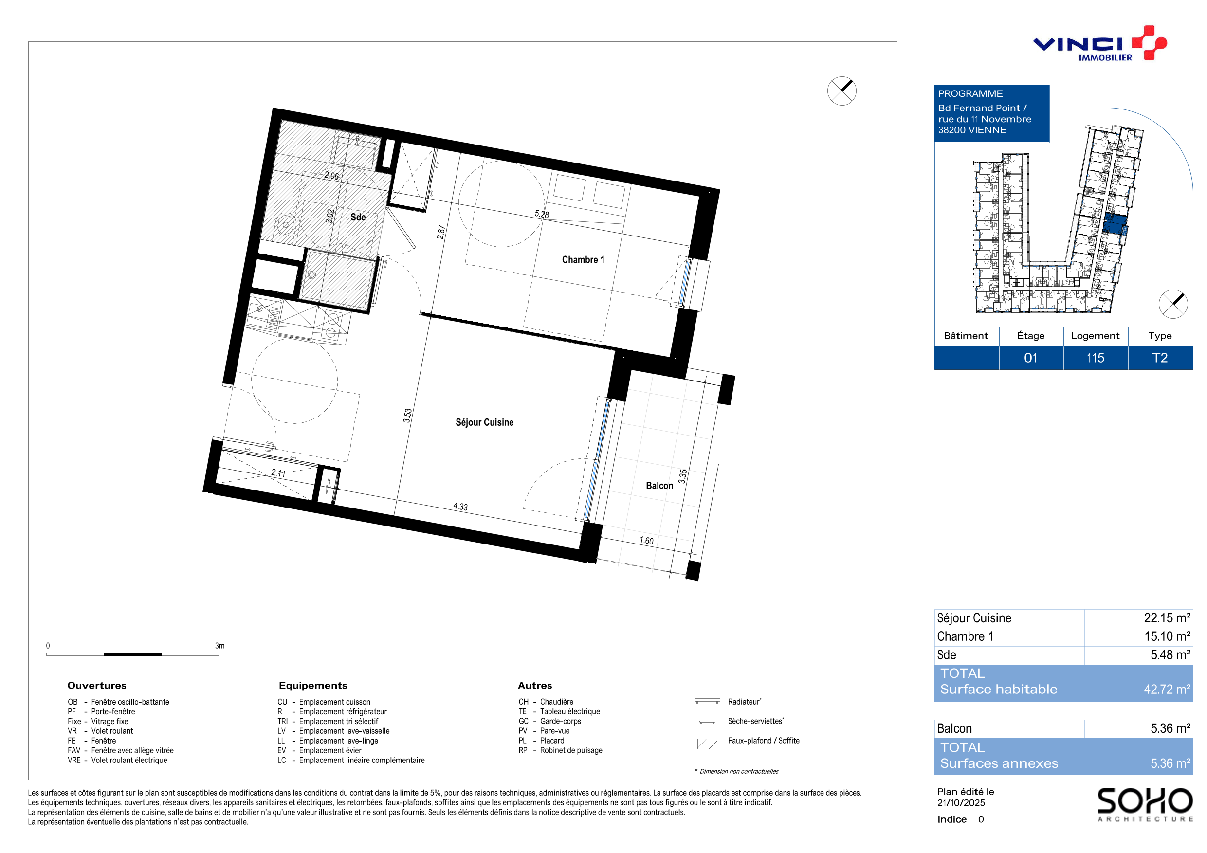 Appartement à Vienne 38200 image 22