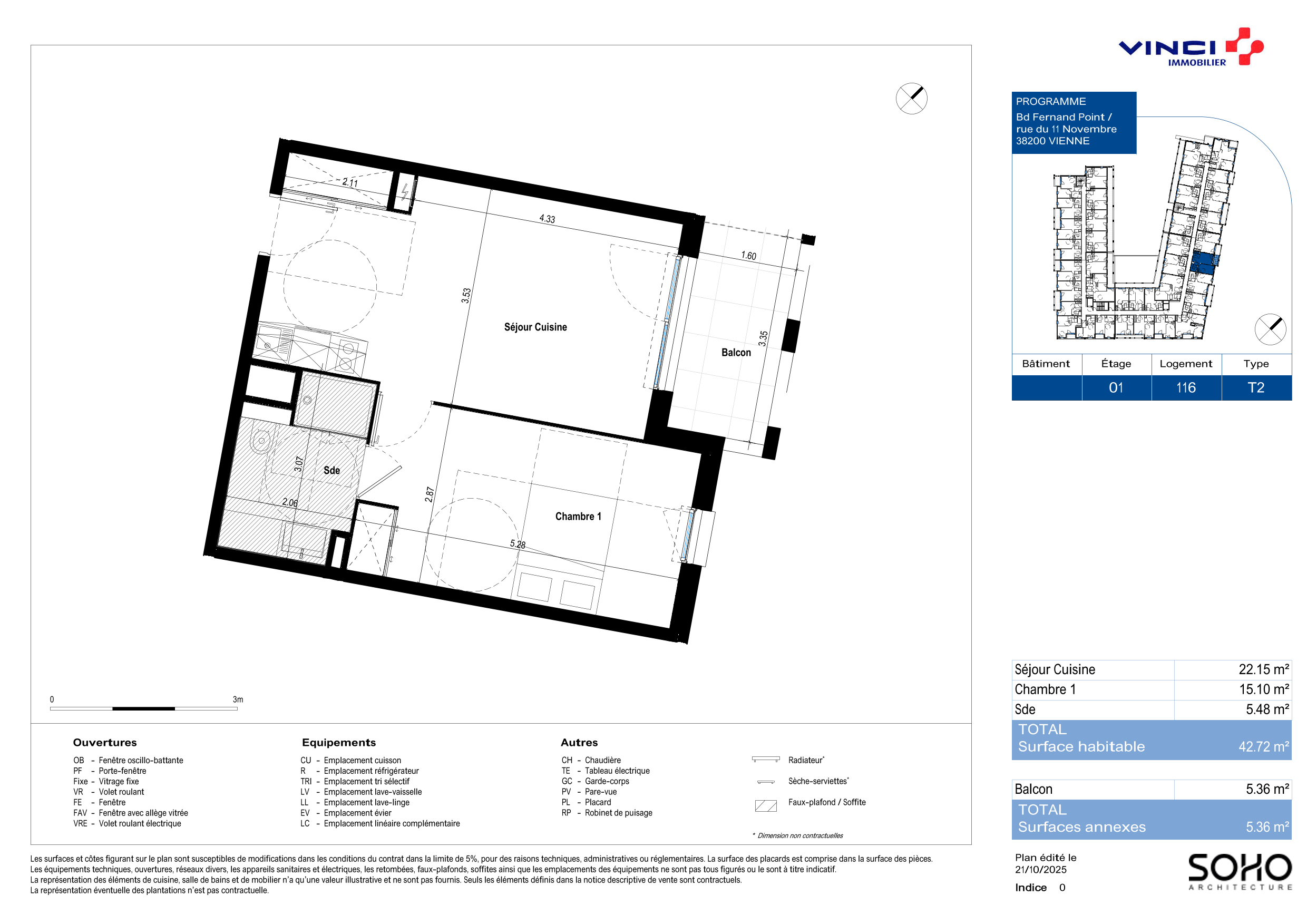 Appartement à Vienne 38200 image 23