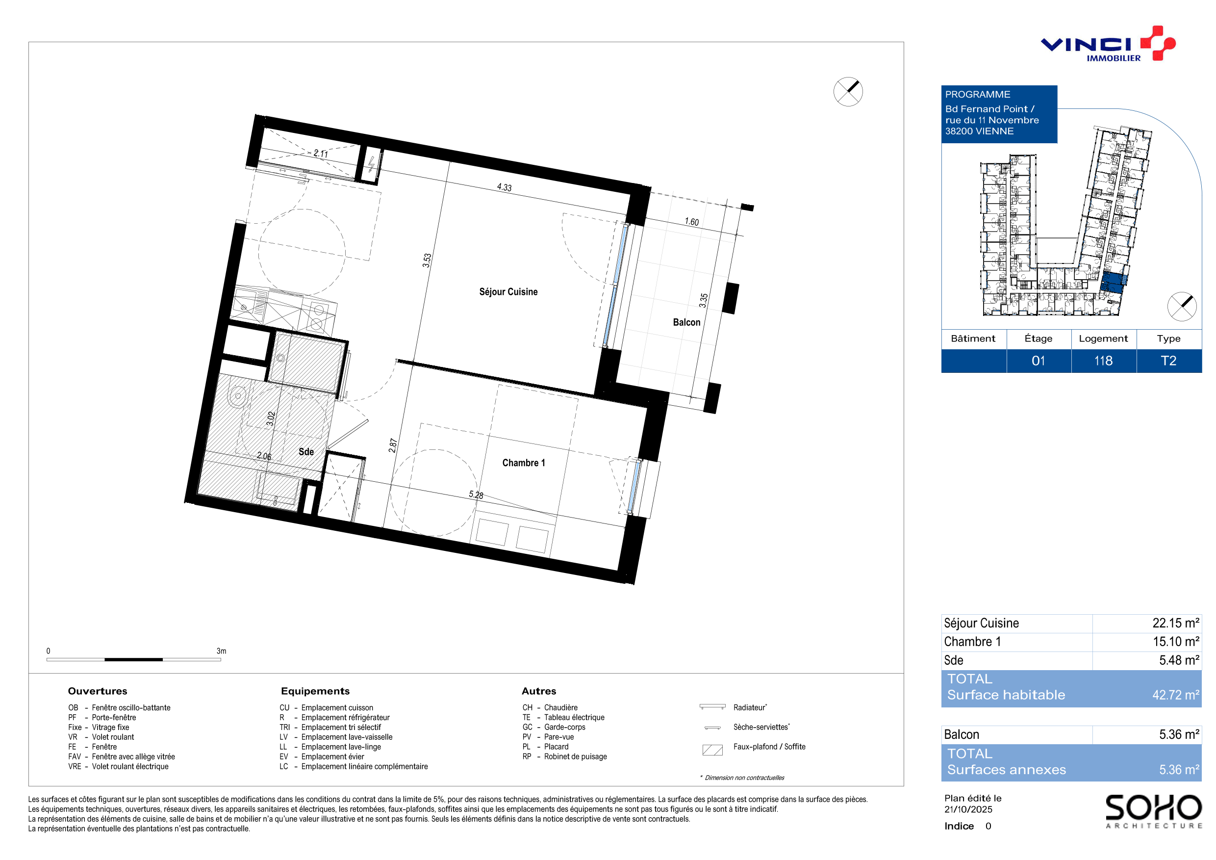Appartement à Vienne 38200 image 24