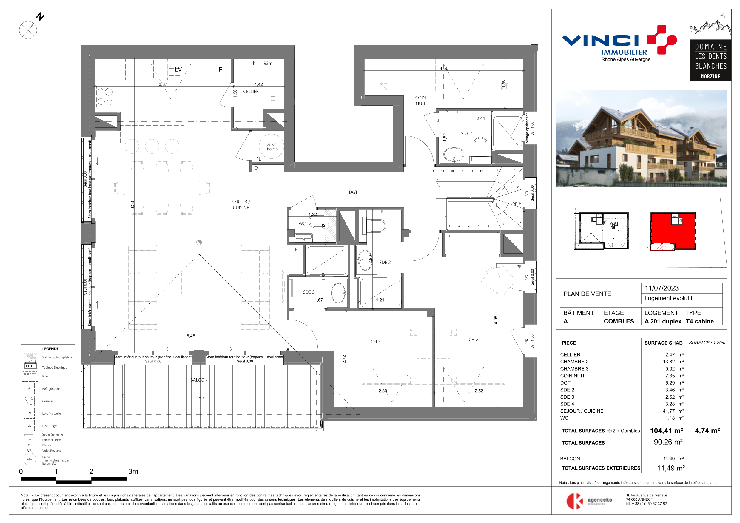 Appartement à Morzine 74110 image 11