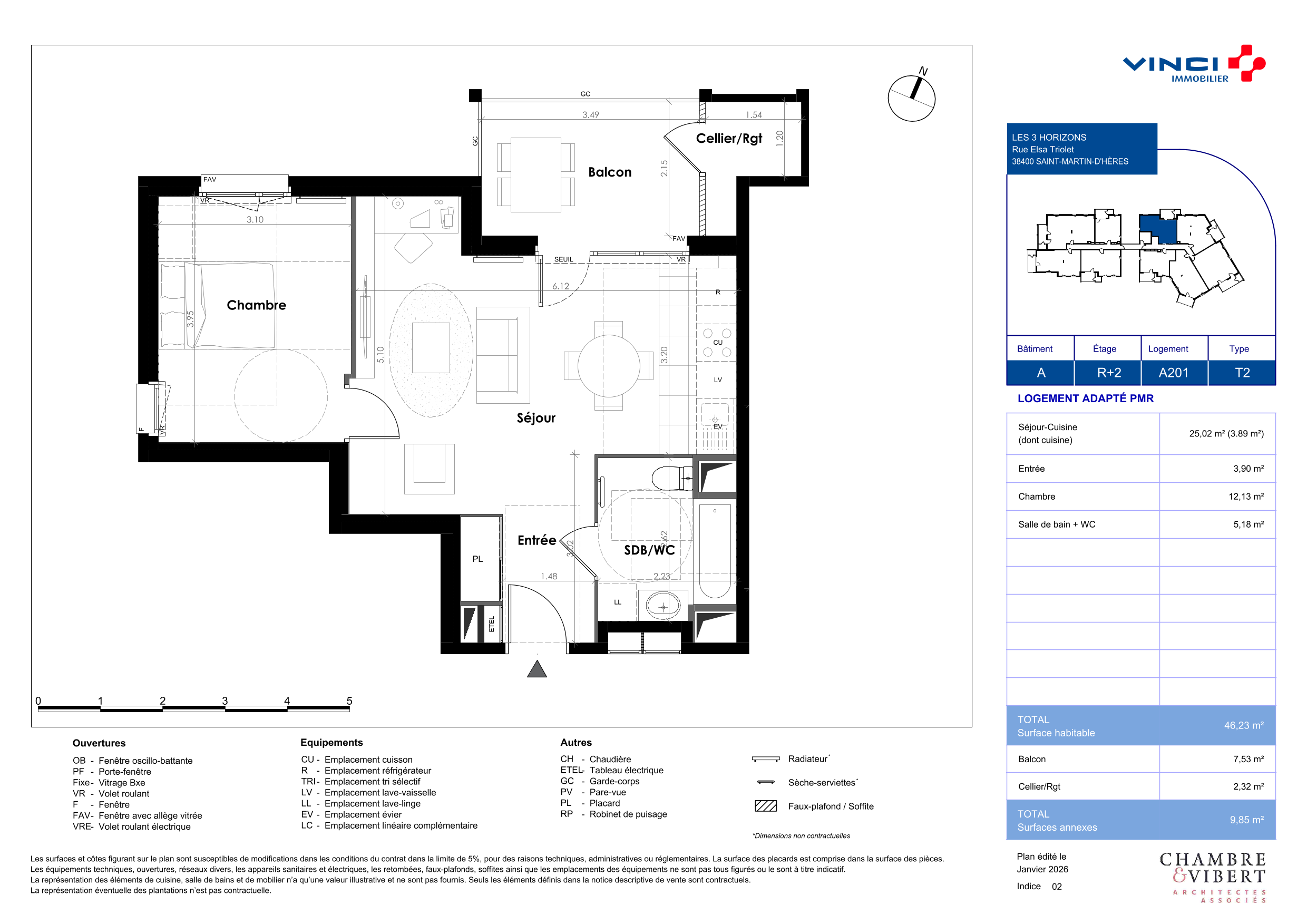Appartement à Saint-Martin-d'Hères 38400 image 8