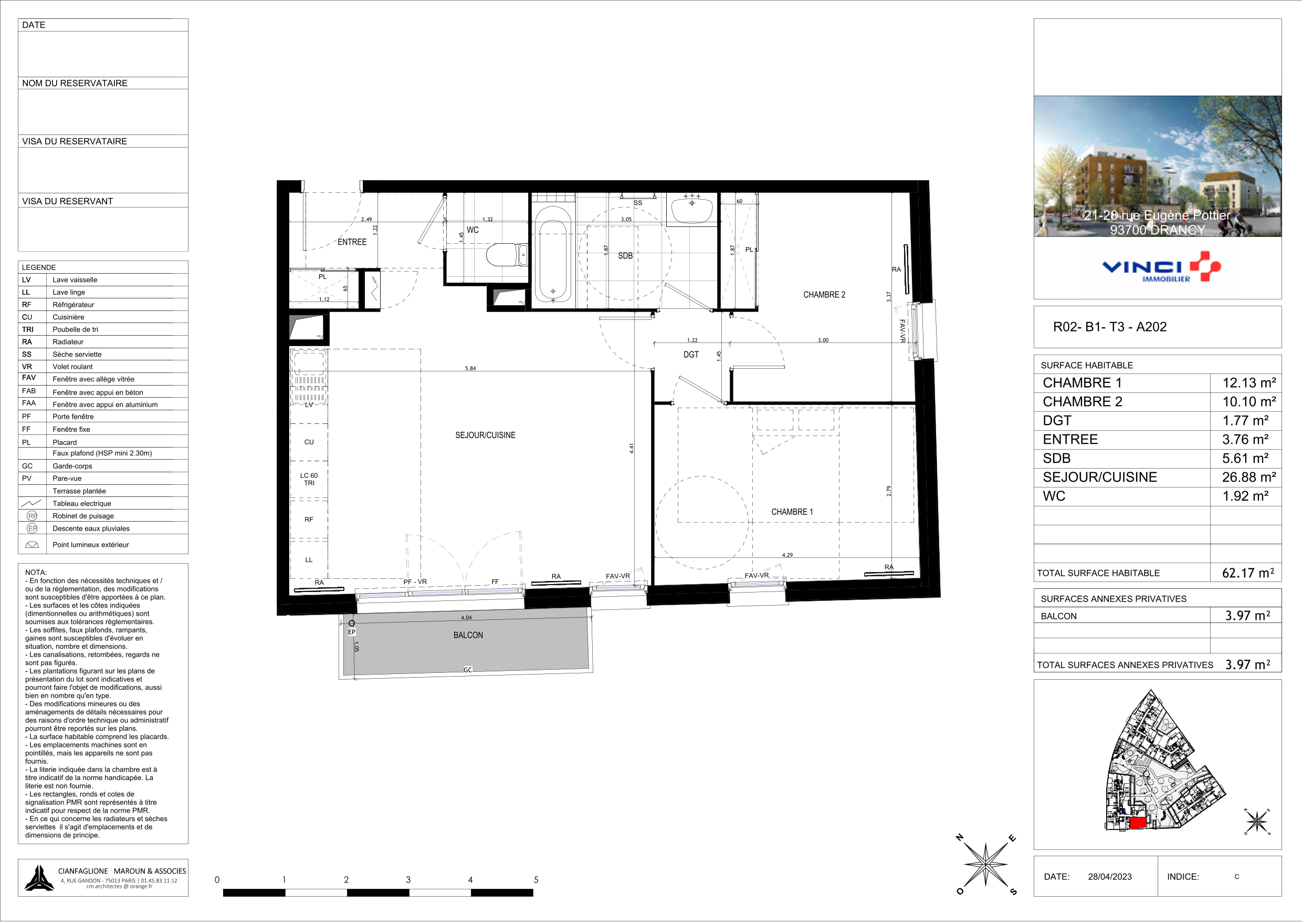 Appartement à Drancy 93700 image 19