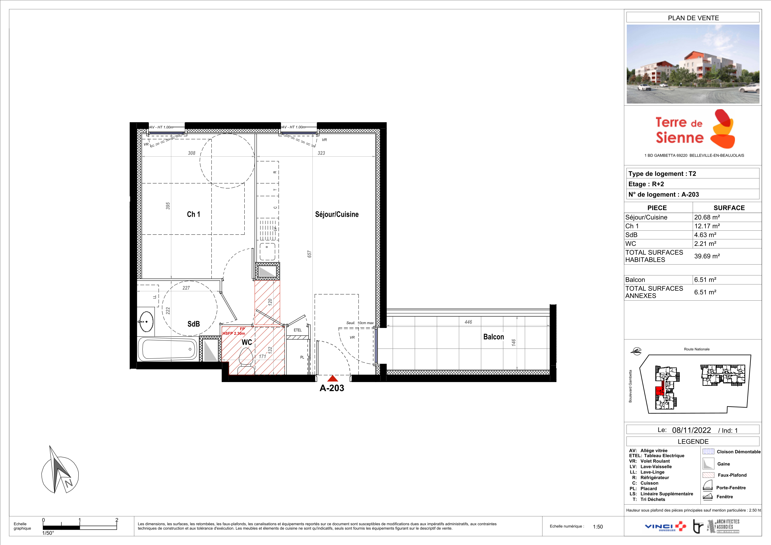 Appartement à Belleville 69220 image 18