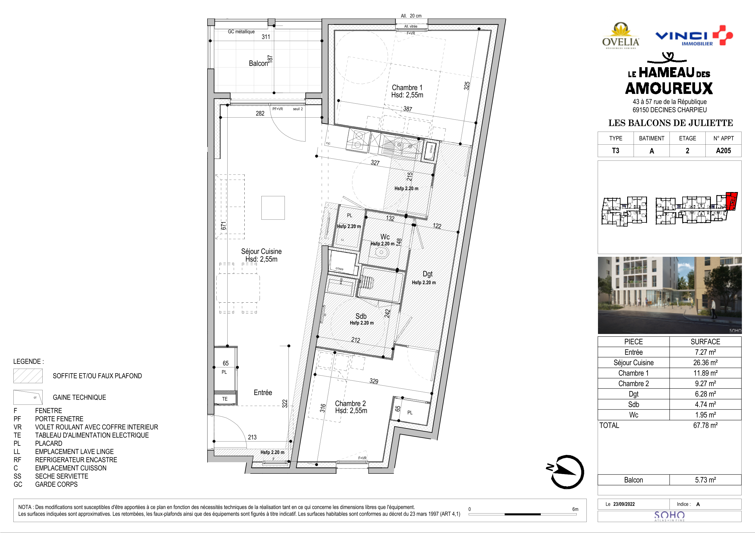 Appartement à Décines-Charpieu 69150 image 4