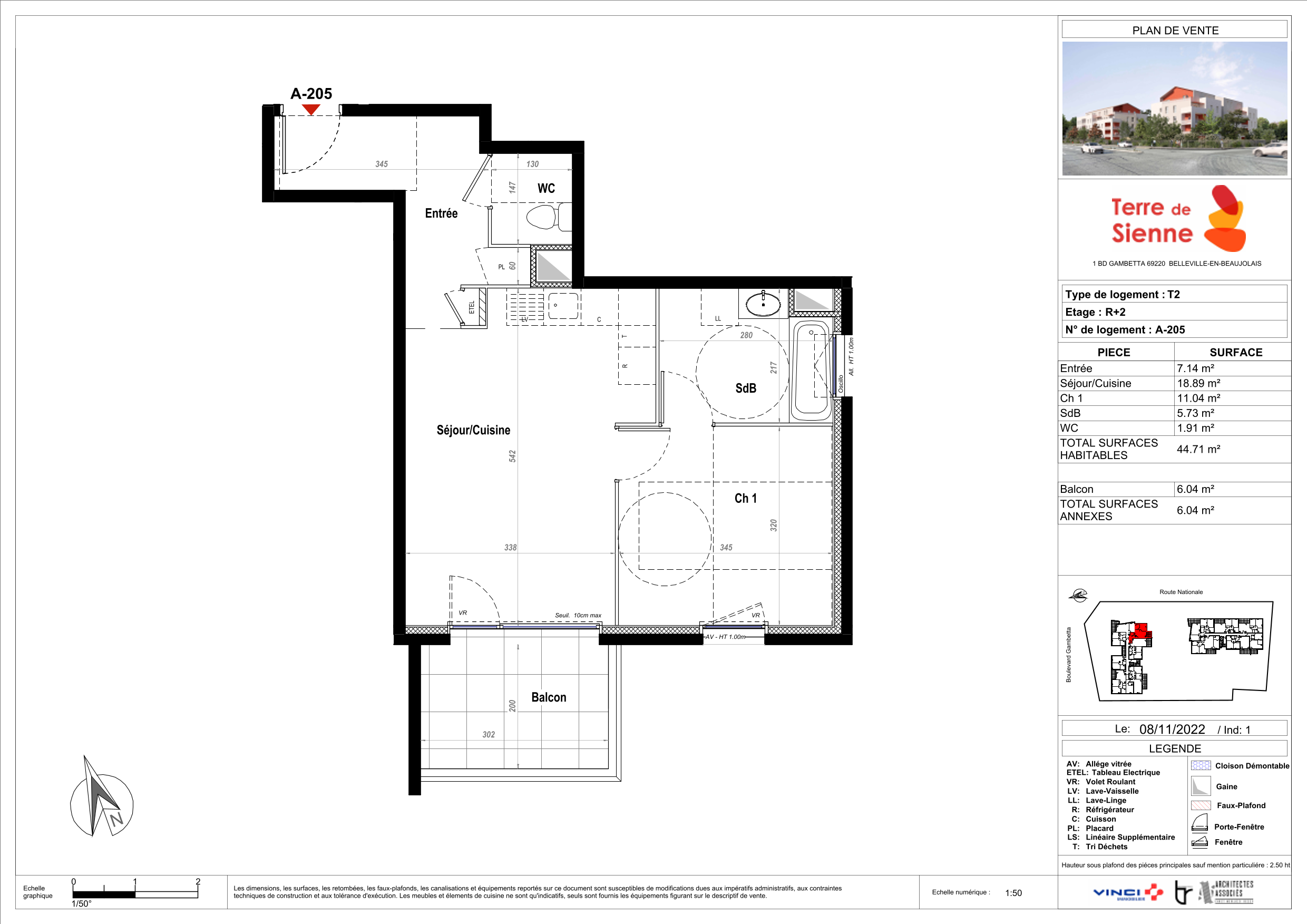 Appartement à Belleville 69220 image 20