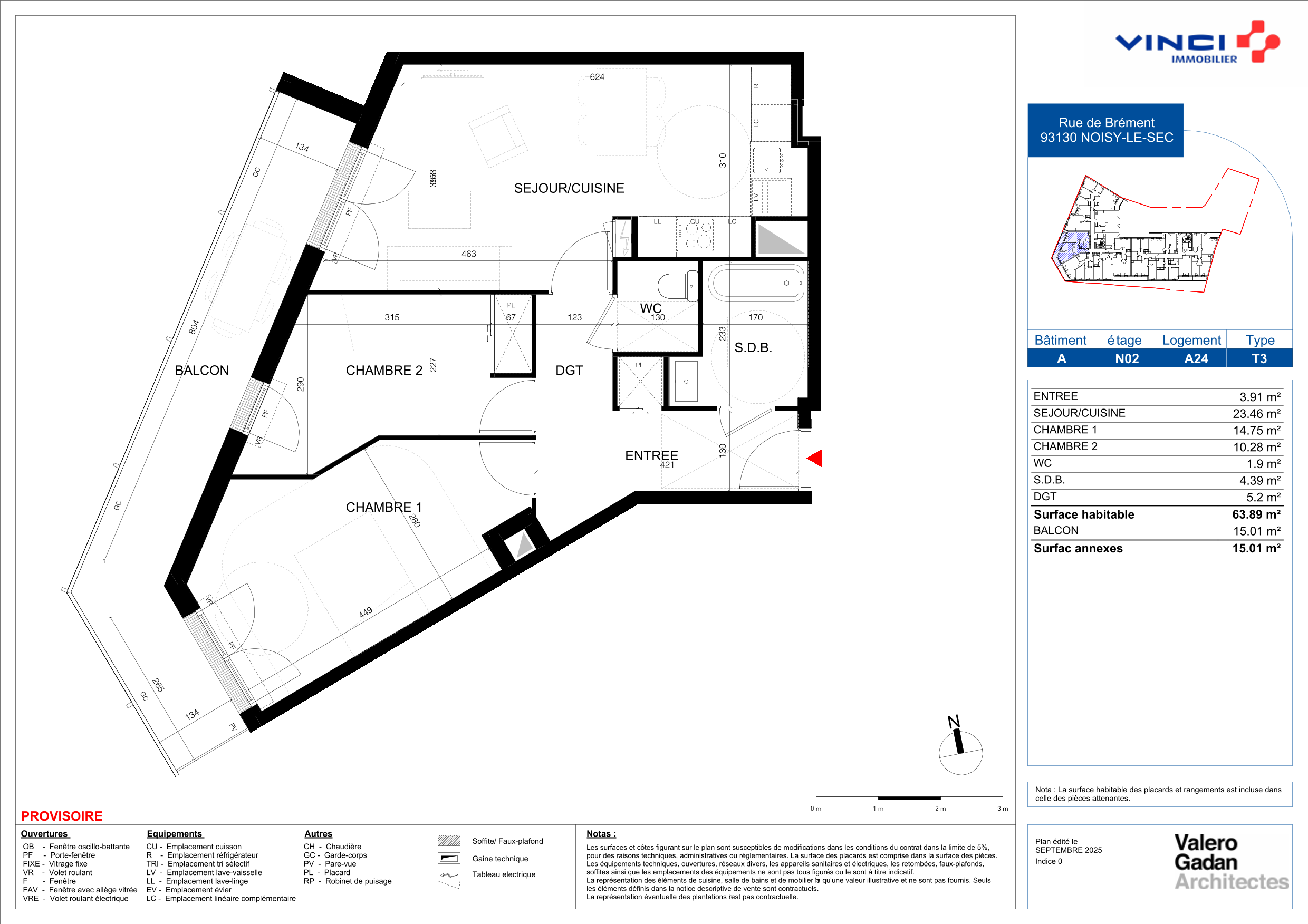 Appartement à Noisy-le-Sec 93130 image 19