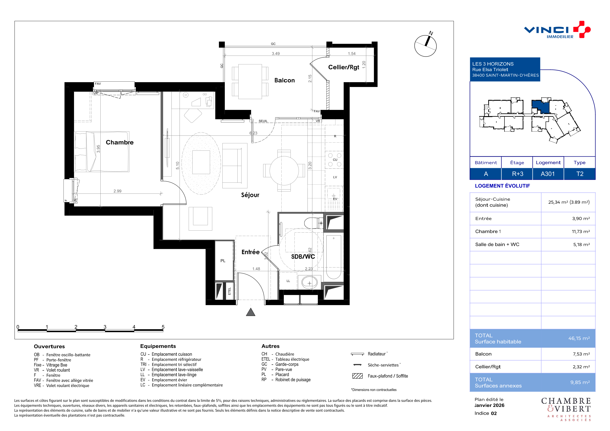 Appartement à Saint-Martin-d'Hères 38400 image 17