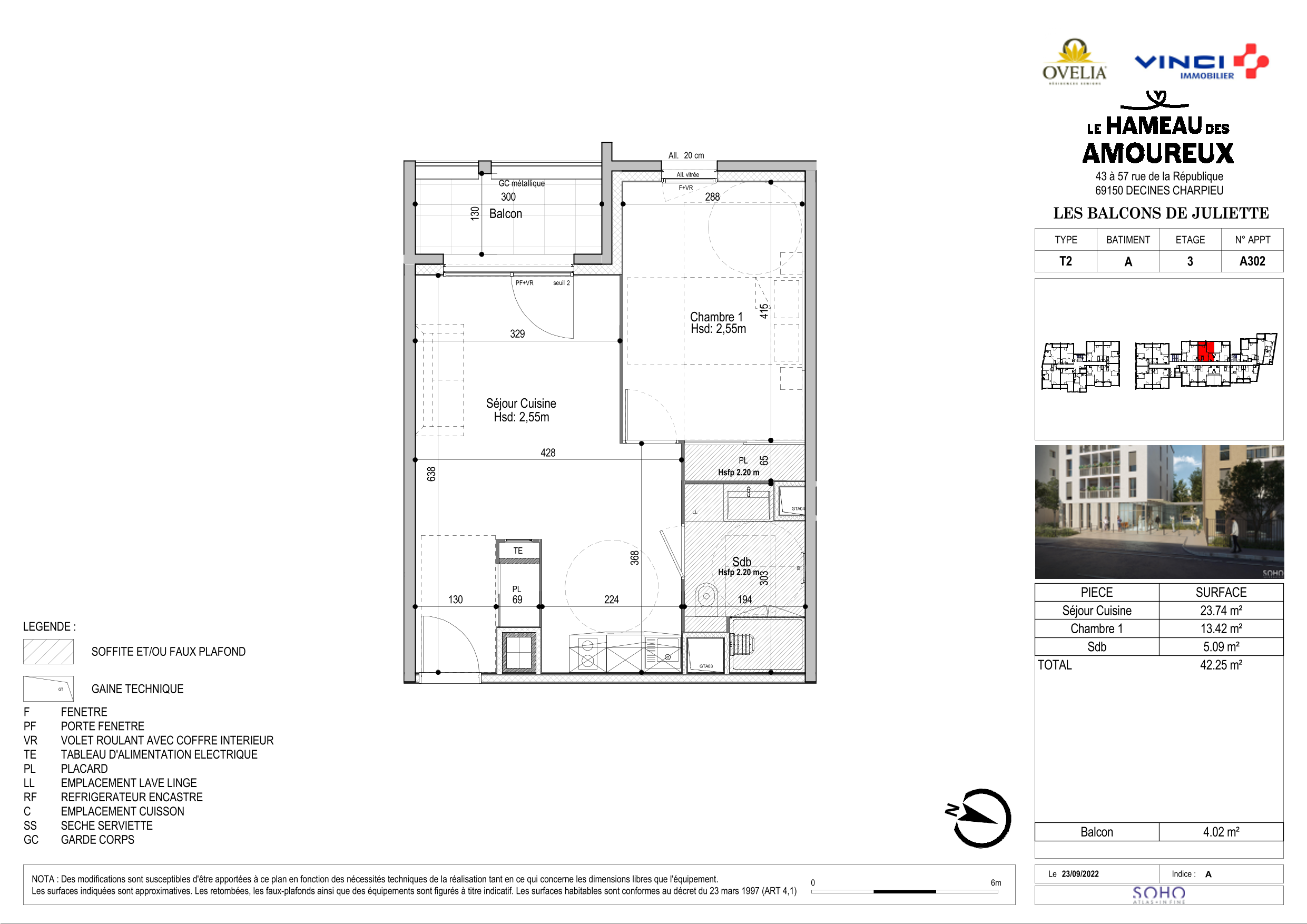 Appartement à Décines-Charpieu 69150 image 5