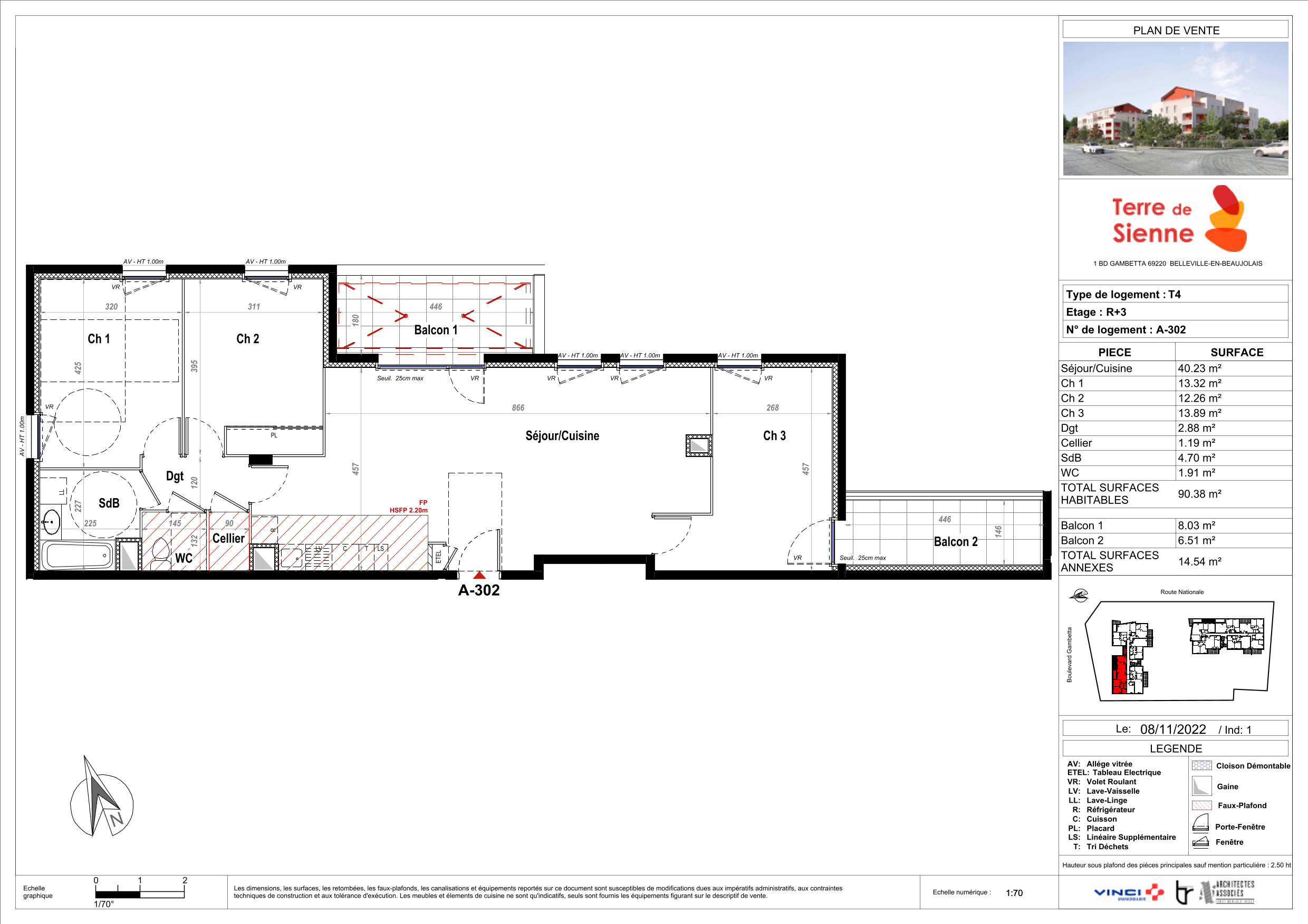 Appartement à Belleville 69220 image 22