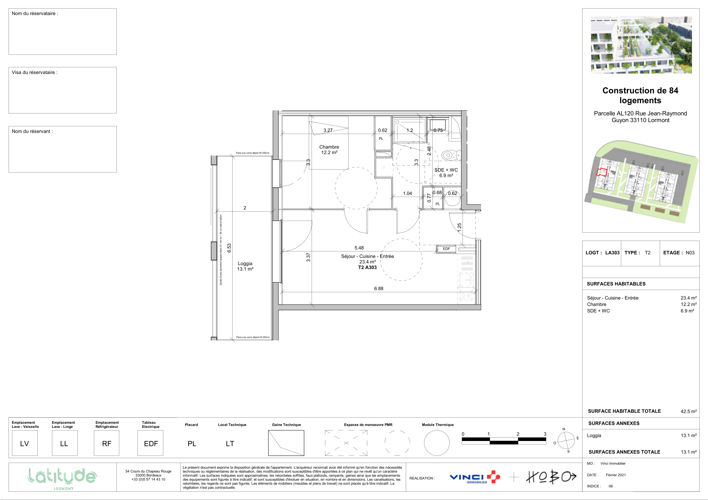 Appartement à Lormont 33310 image 4