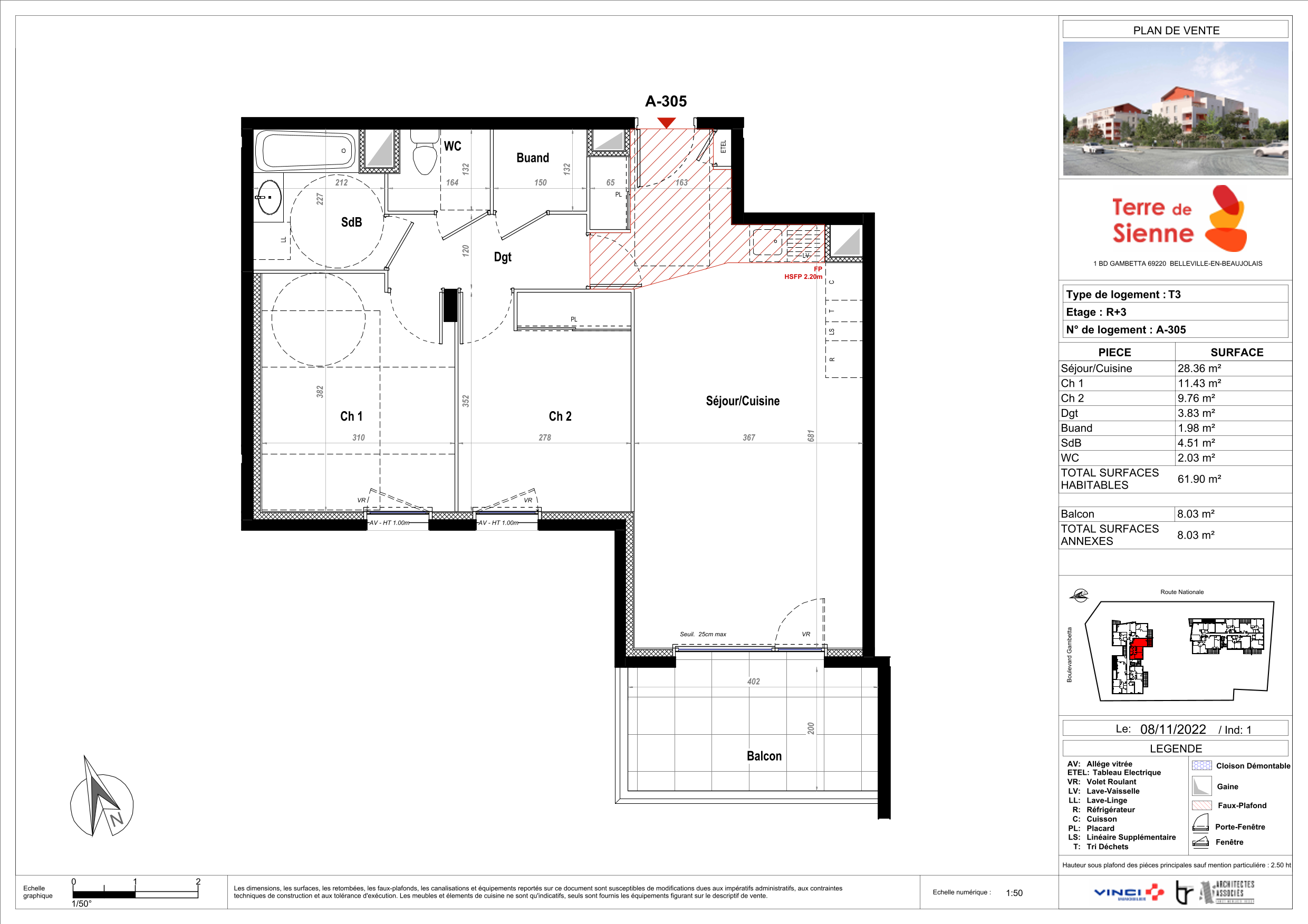 Appartement à Belleville 69220 image 25