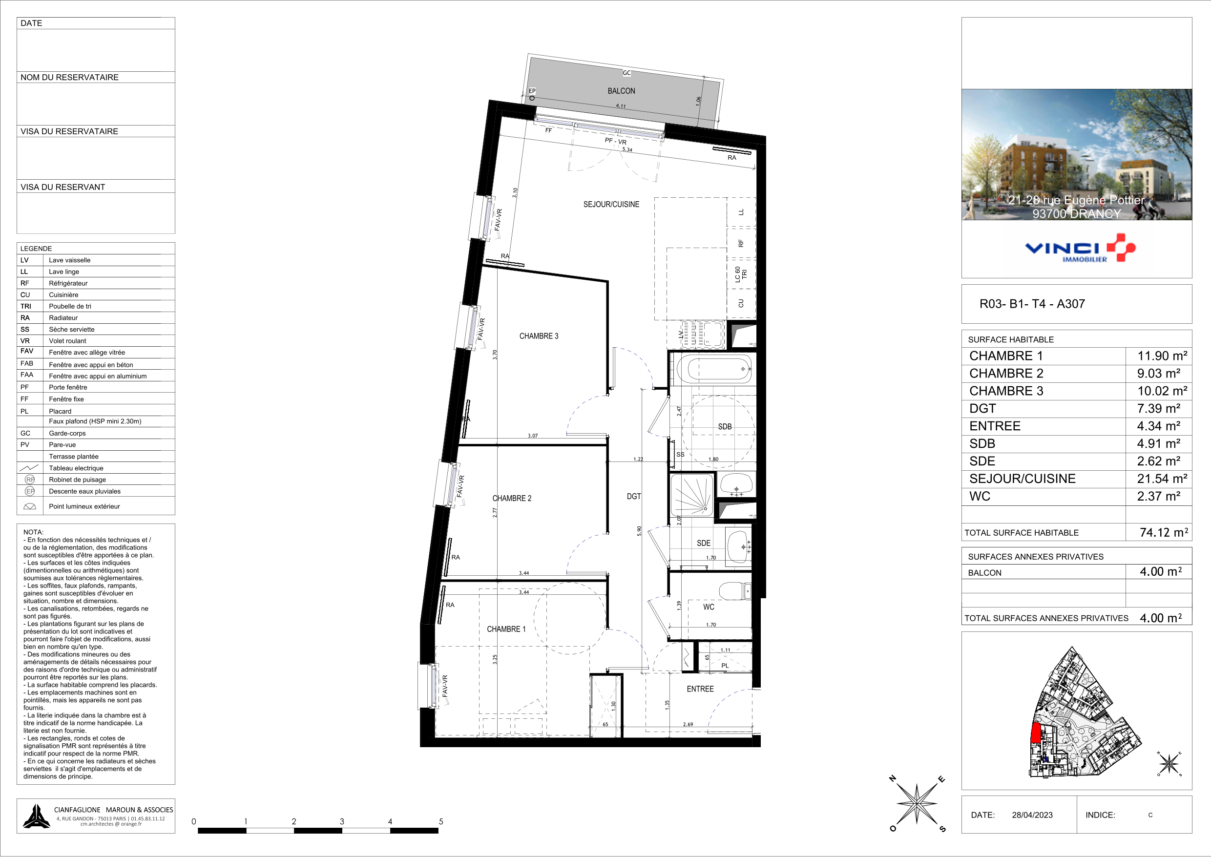 Appartement à Drancy 93700 image 33