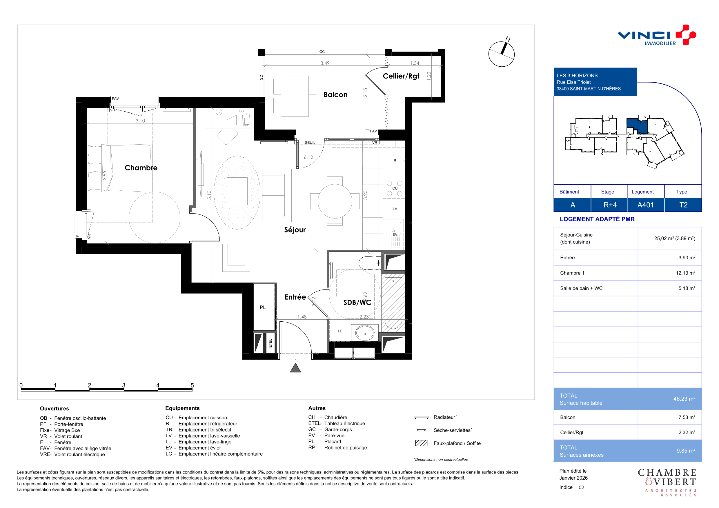 Appartement à Saint-Martin-d'Hères 38400 image 26