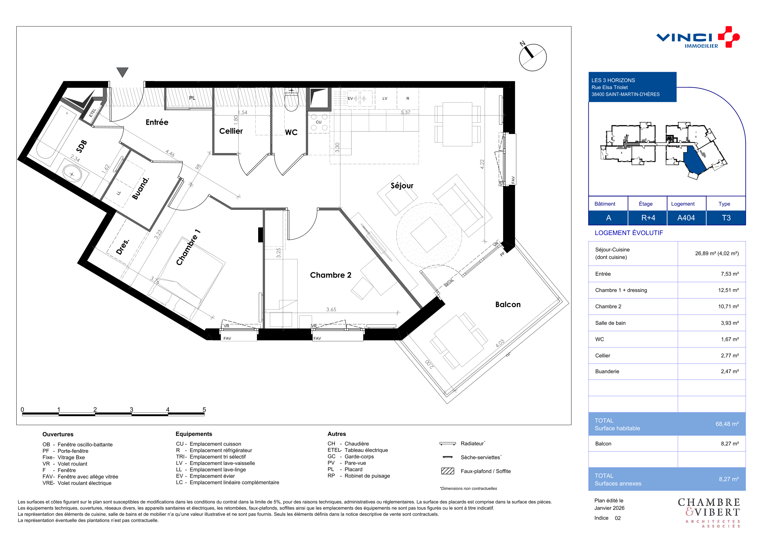 Appartement à Saint-Martin-d'Hères 38400 image 29