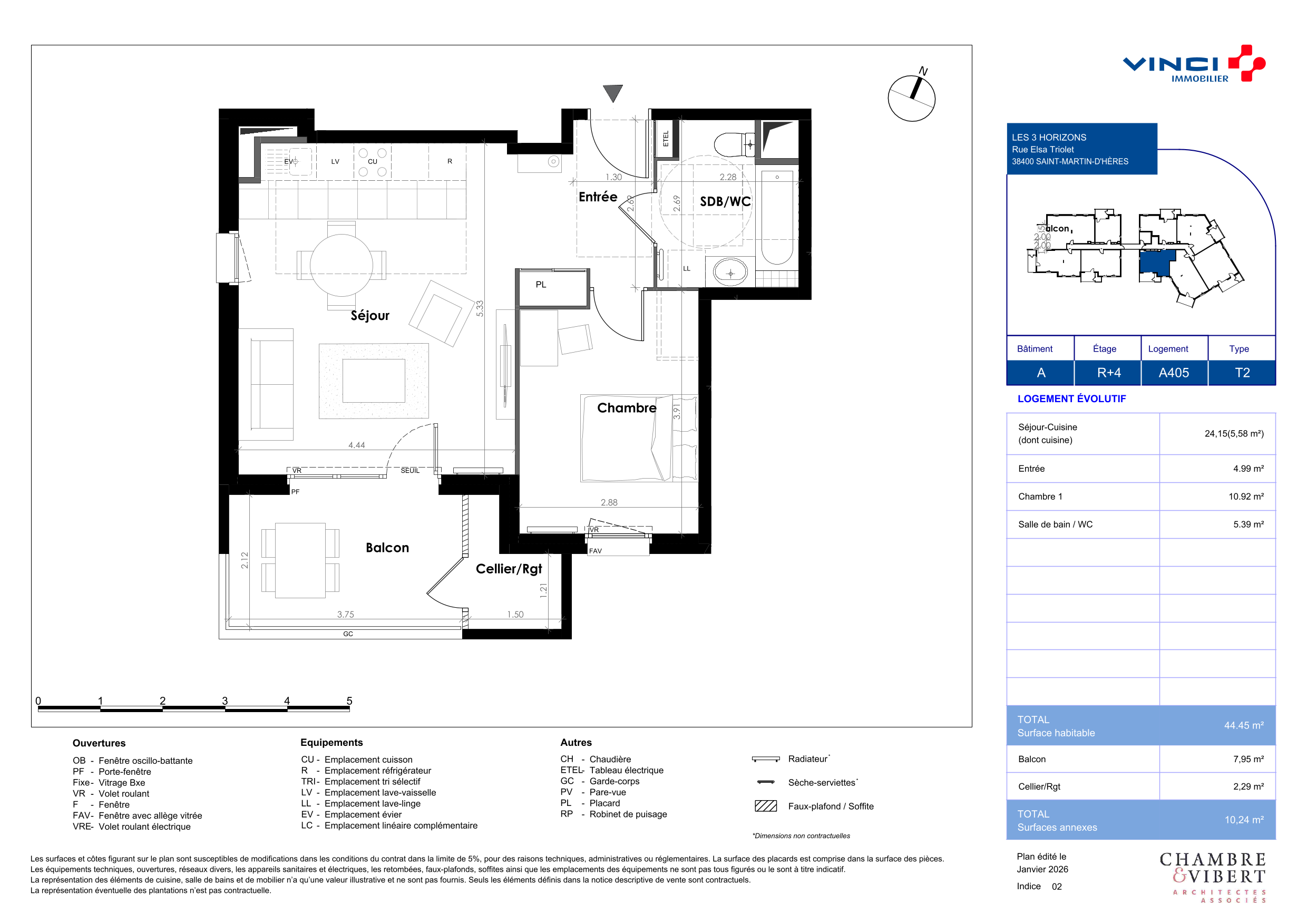 Appartement à Saint-Martin-d'Hères 38400 image 30