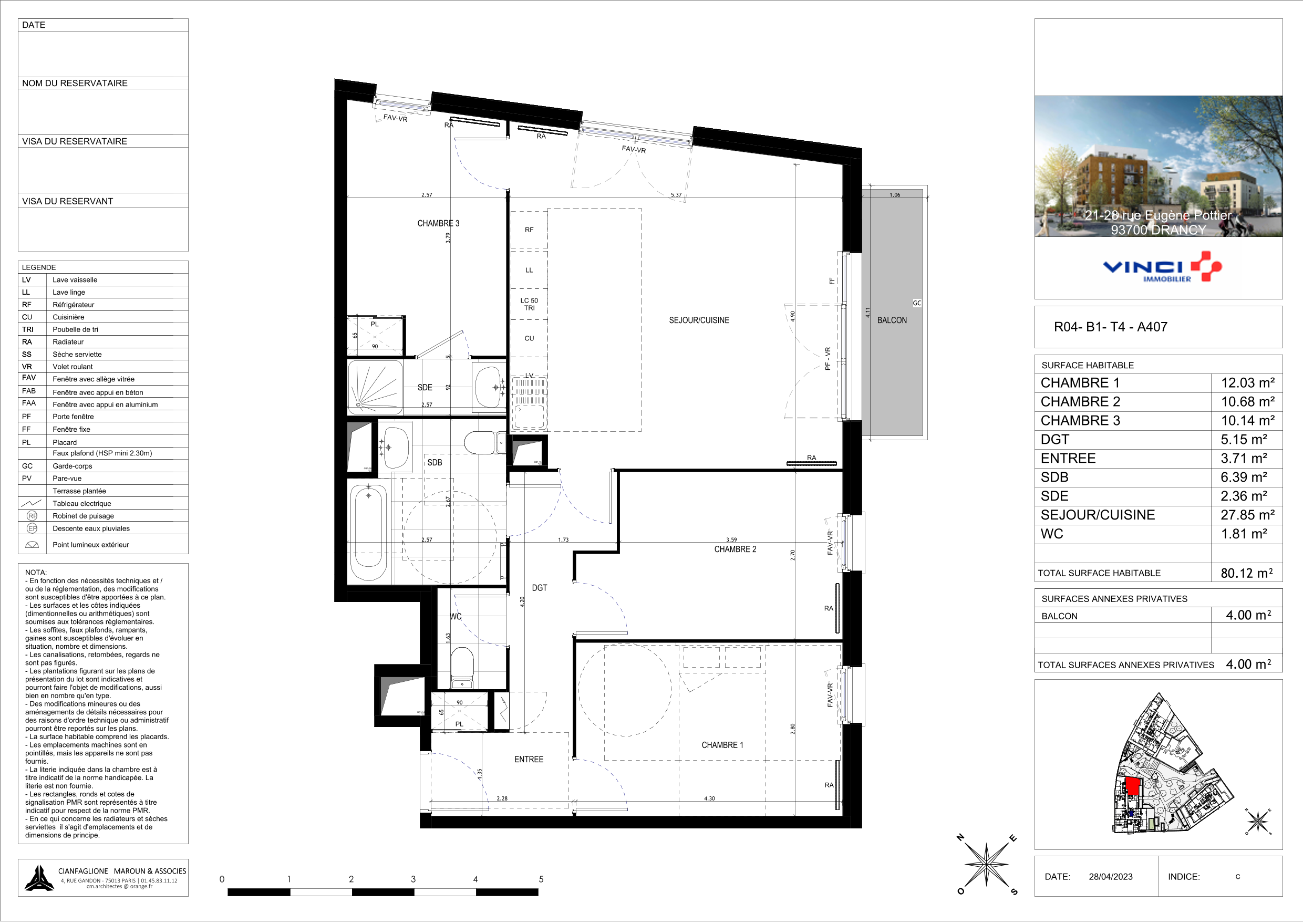 Appartement à Drancy 93700 image 42