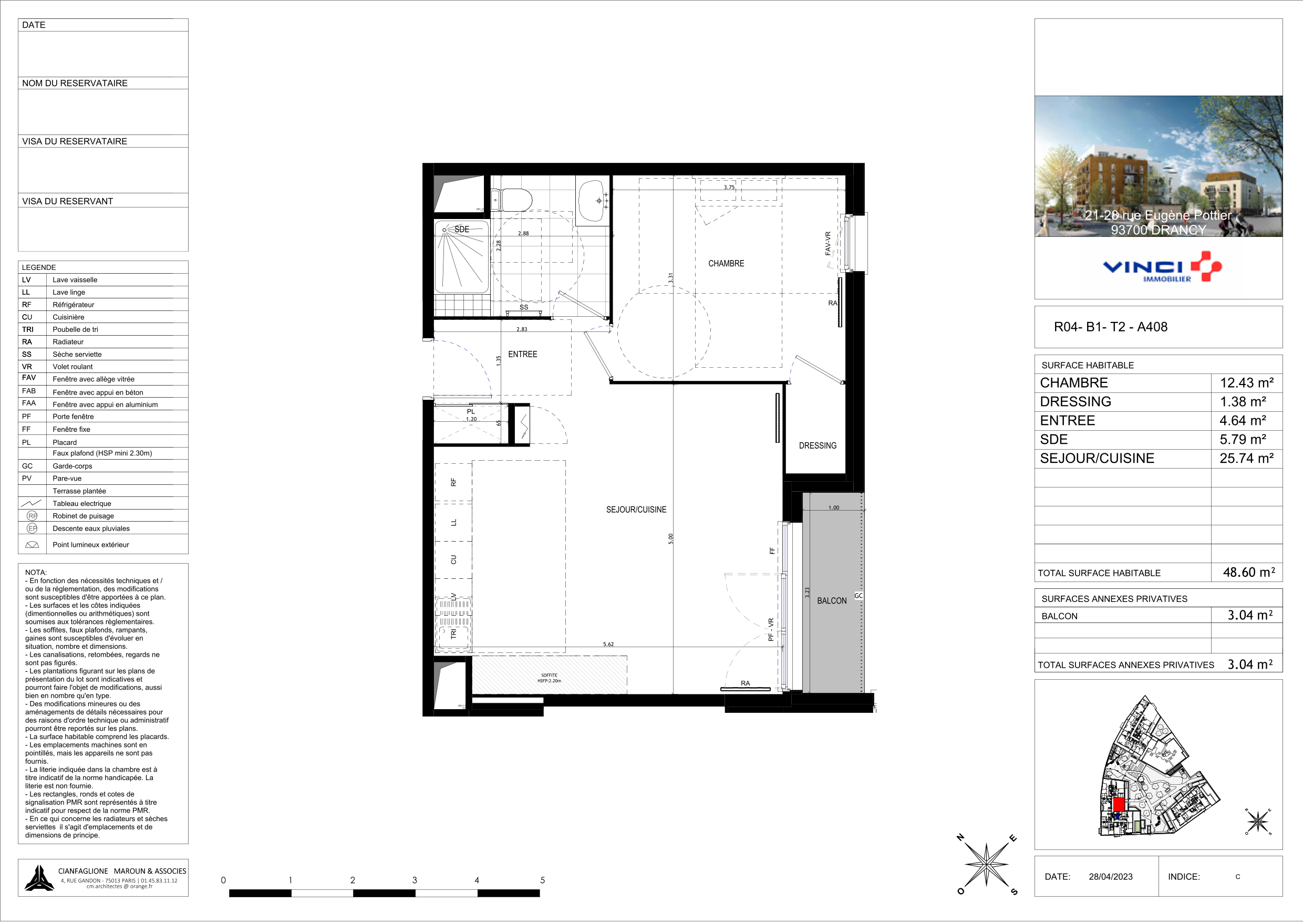 Appartement à Drancy 93700 image 43