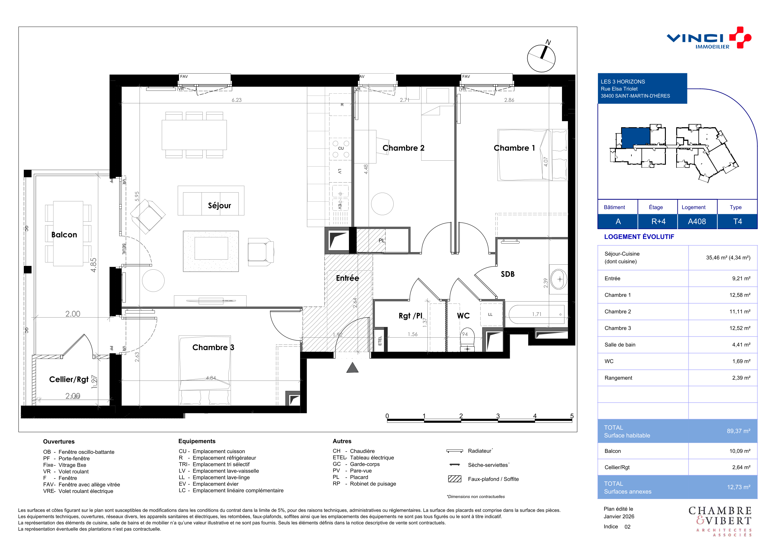 Appartement à Saint-Martin-d'Hères 38400 image 33