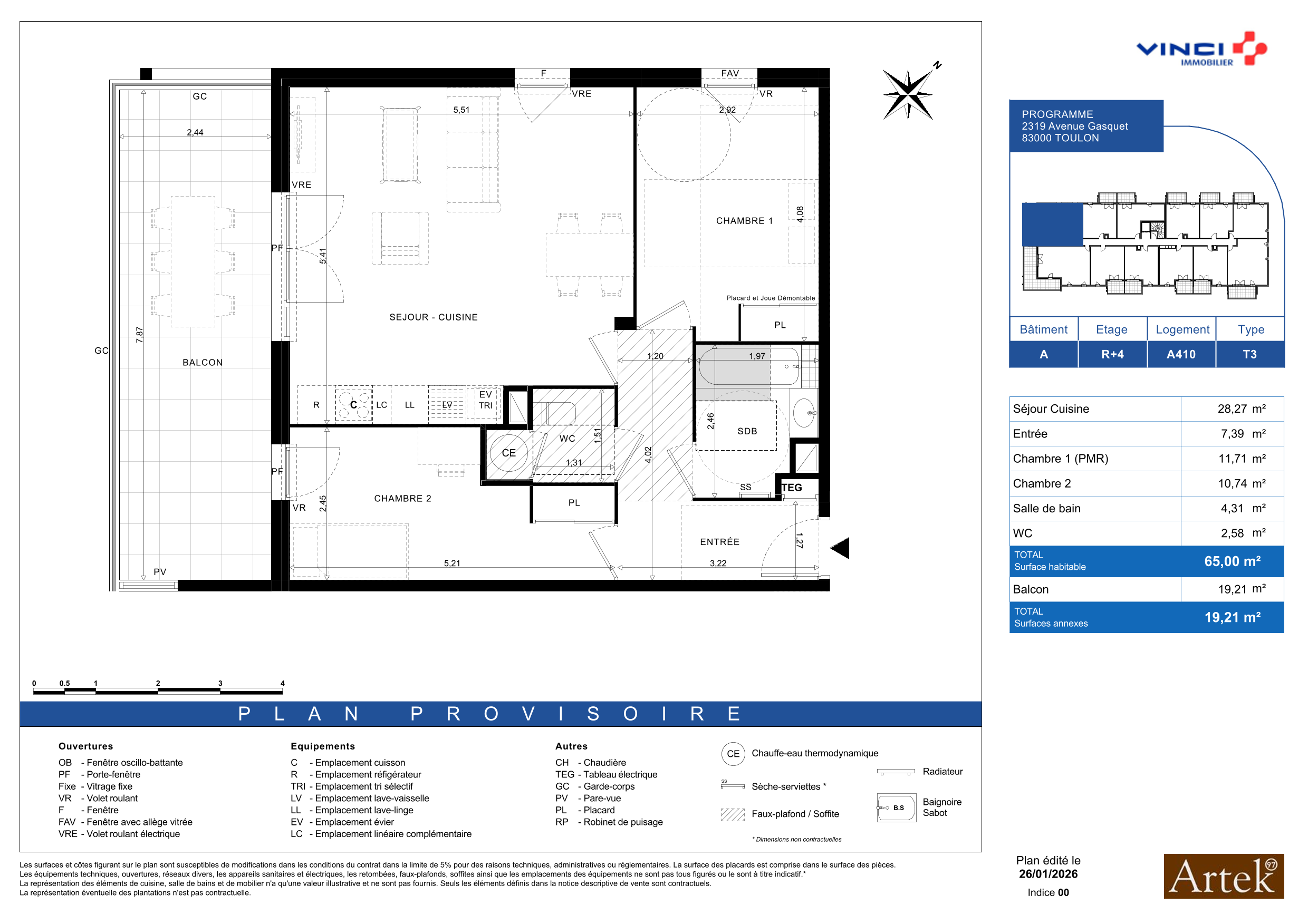 Appartement à Toulon 83000 image 46