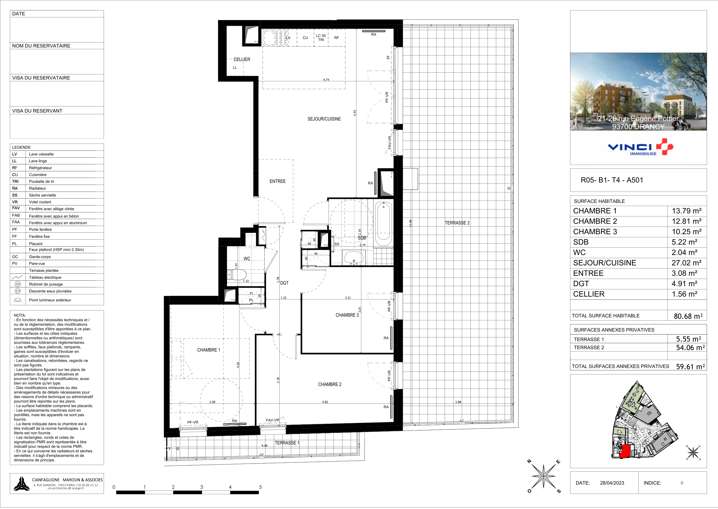 Appartement à Drancy 93700 image 44