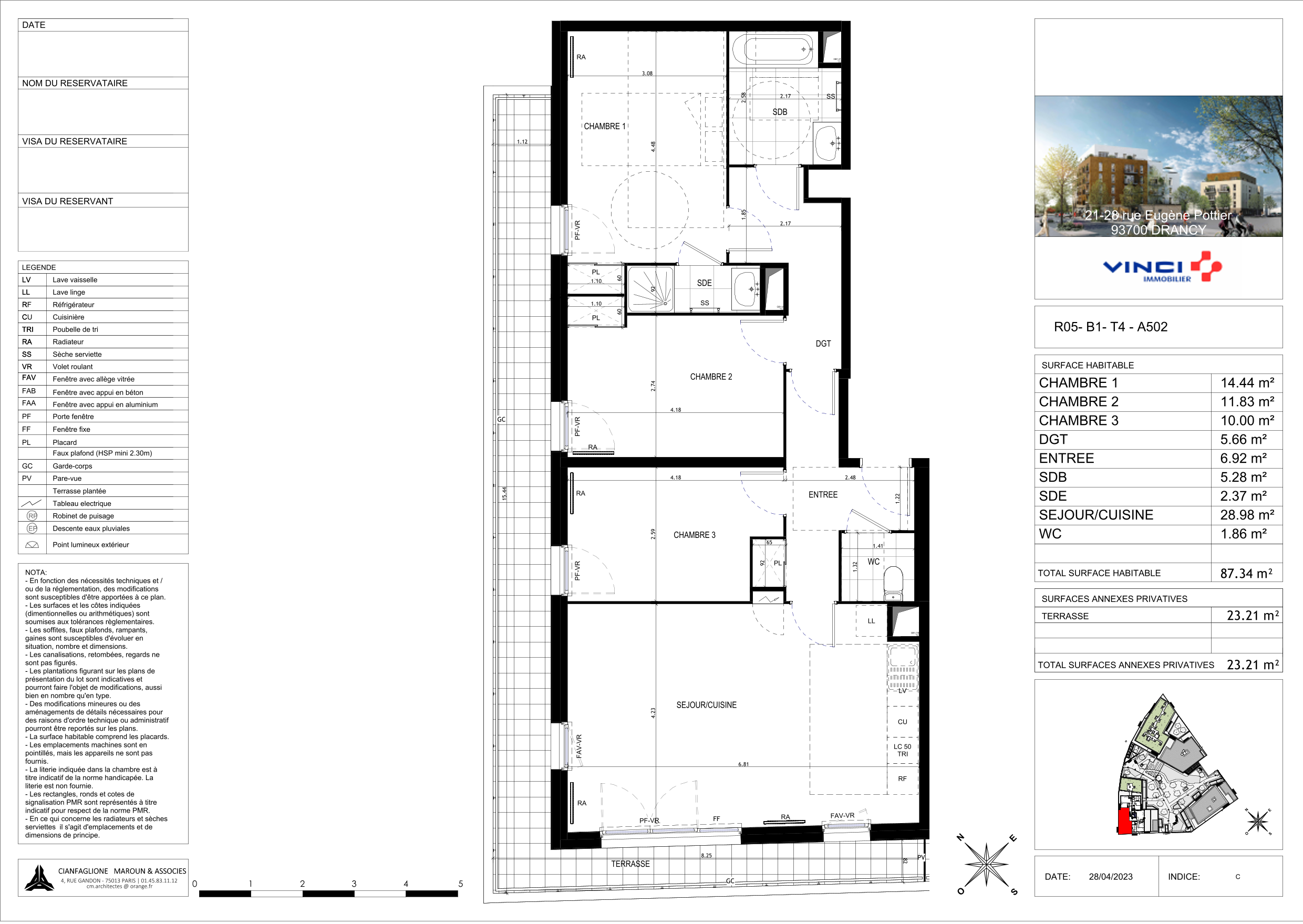 Appartement à Drancy 93700 image 45