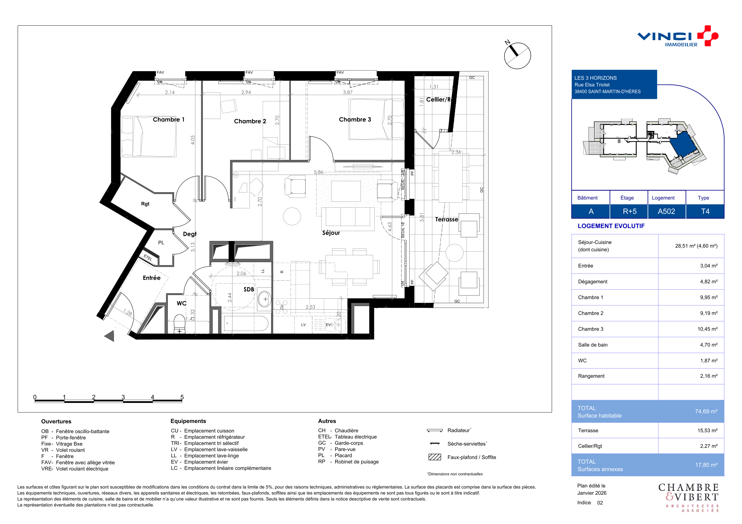 Appartement à Saint-Martin-d'Hères 38400 image 36
