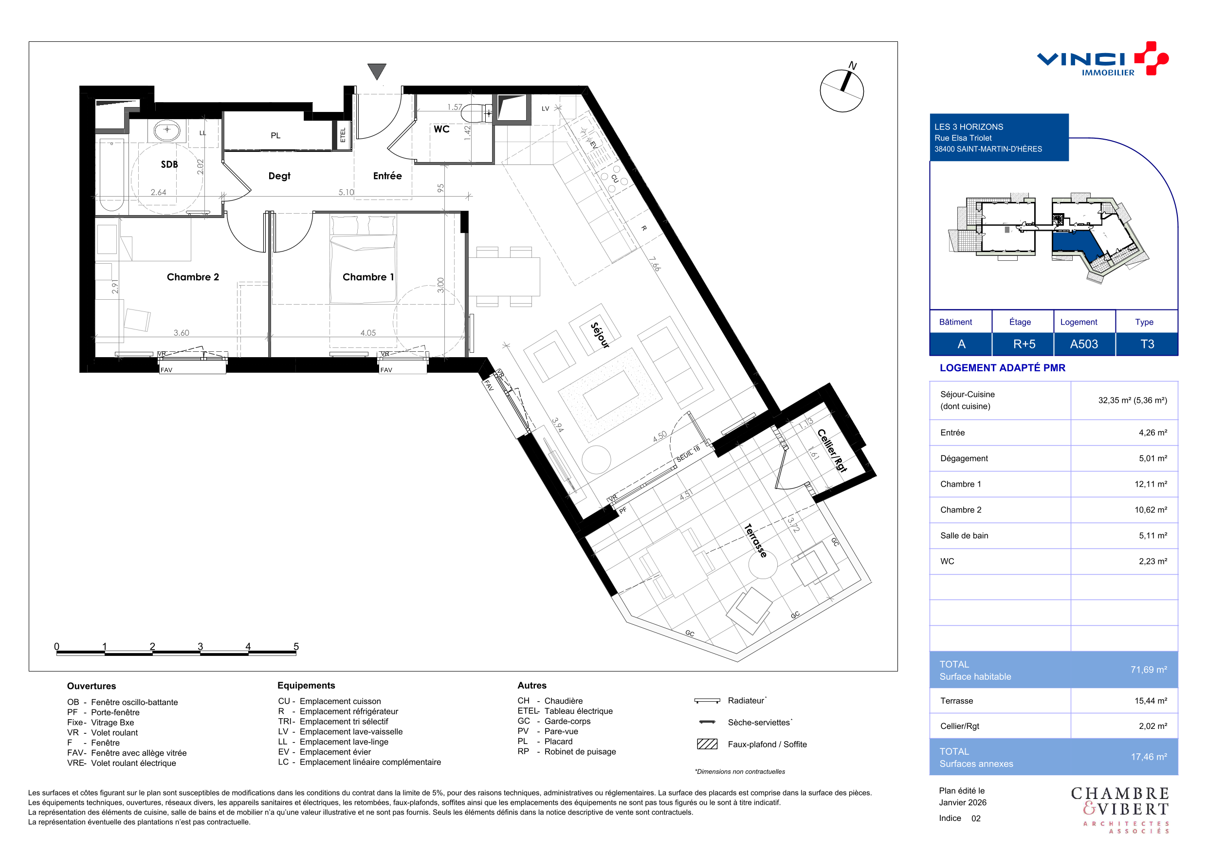 Appartement à Saint-Martin-d'Hères 38400 image 37