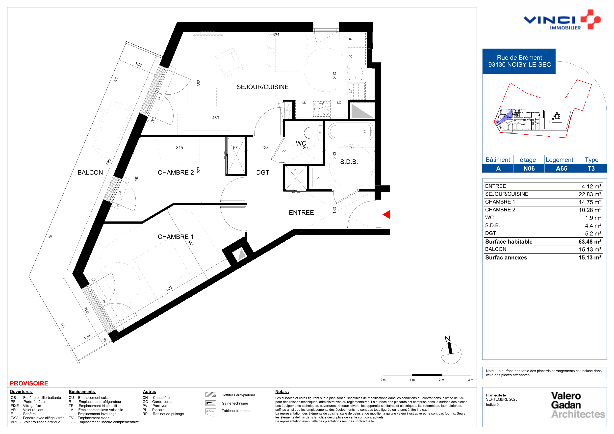 Appartement à Noisy-le-Sec 93130 image 44