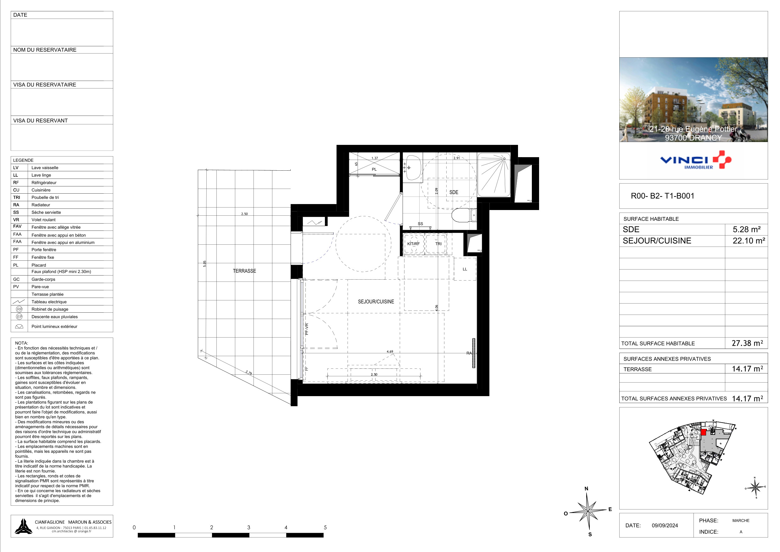 Appartement à Drancy 93700 image 47