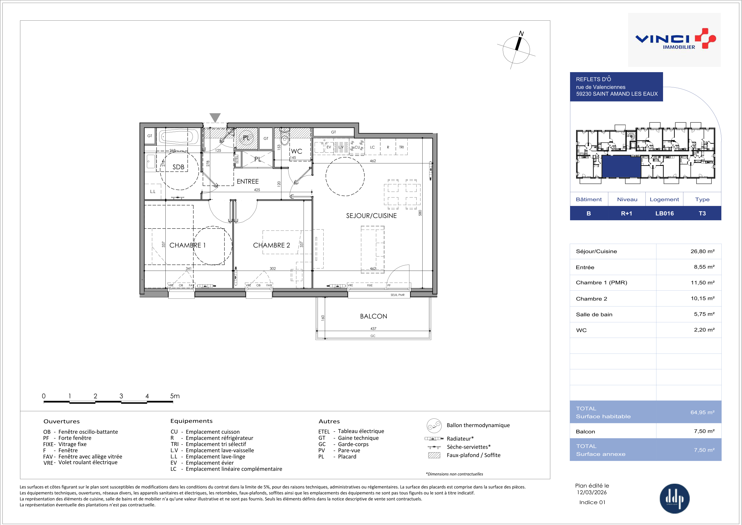 Appartement à Saint-Amand-les-Eaux 59230 image 17