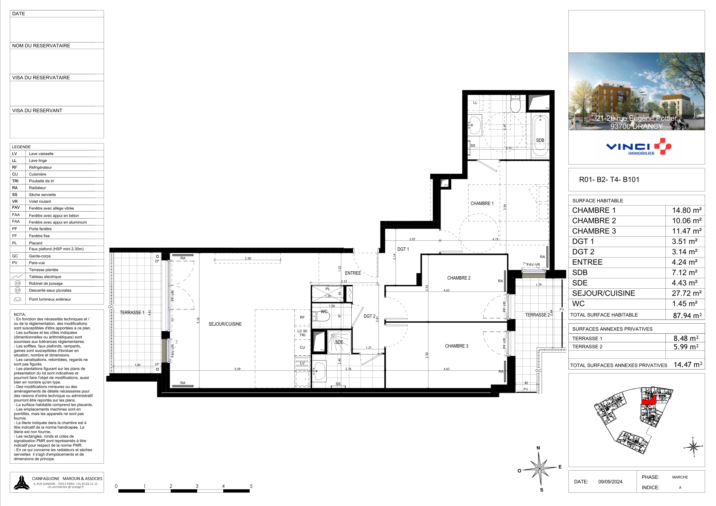 Appartement à Drancy 93700 image 48