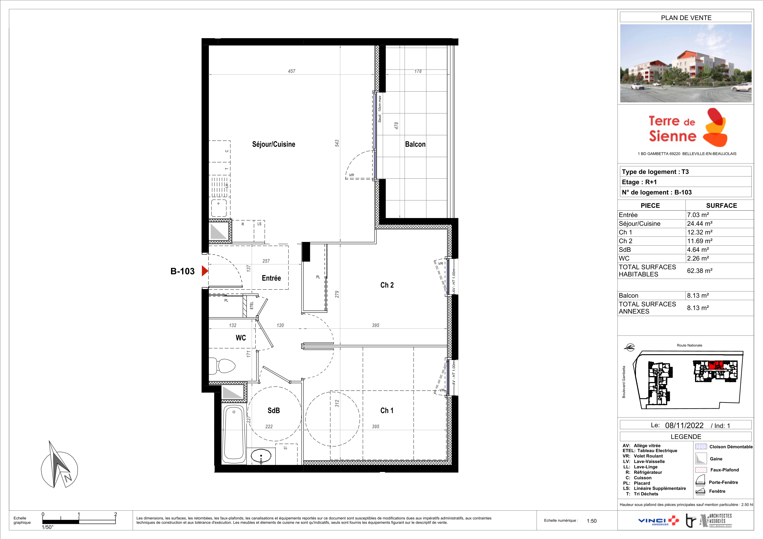 Appartement à Belleville 69220 image 31