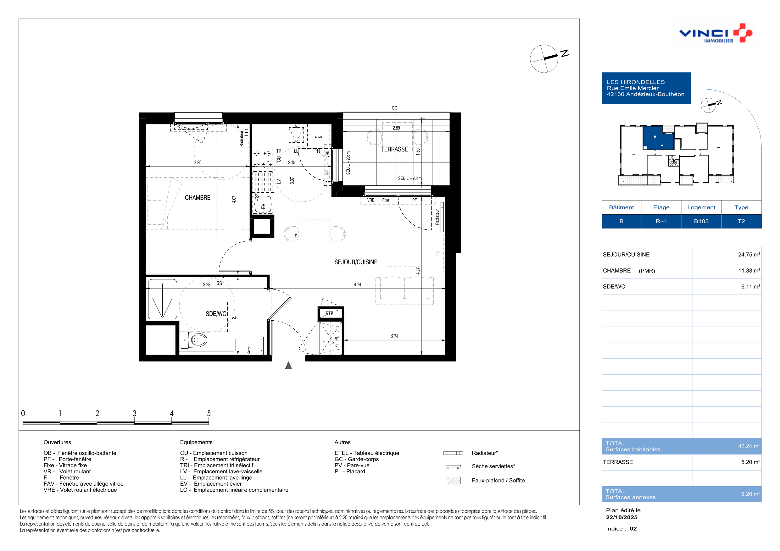Appartement à Andrézieux-Bouthéon 42160 image 38