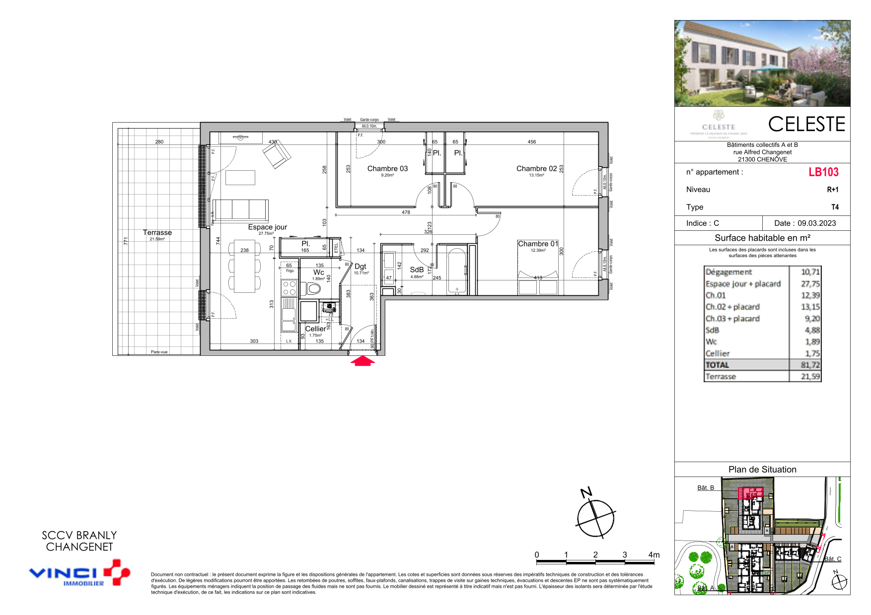 Appartement à Chenôve 21300 image 27