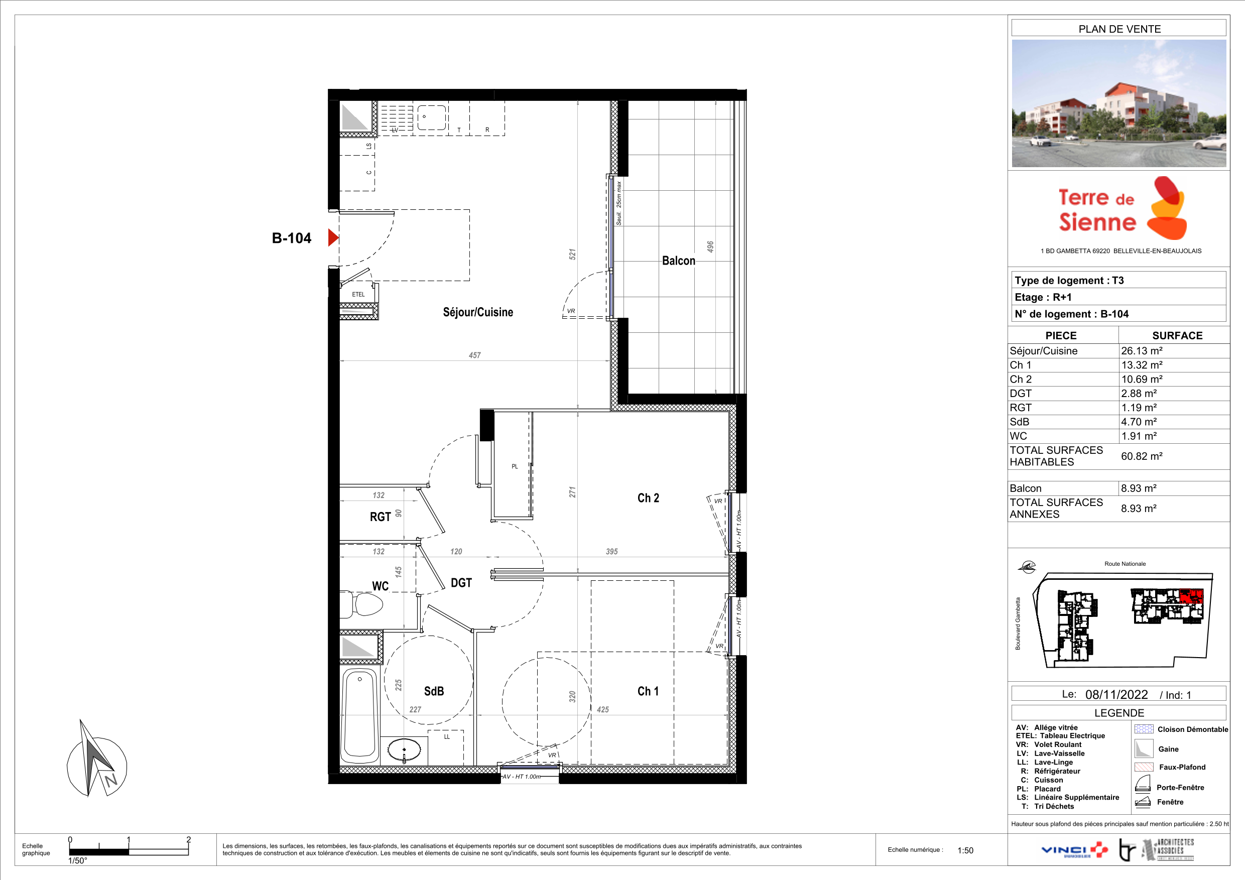 Appartement à Belleville 69220 image 32