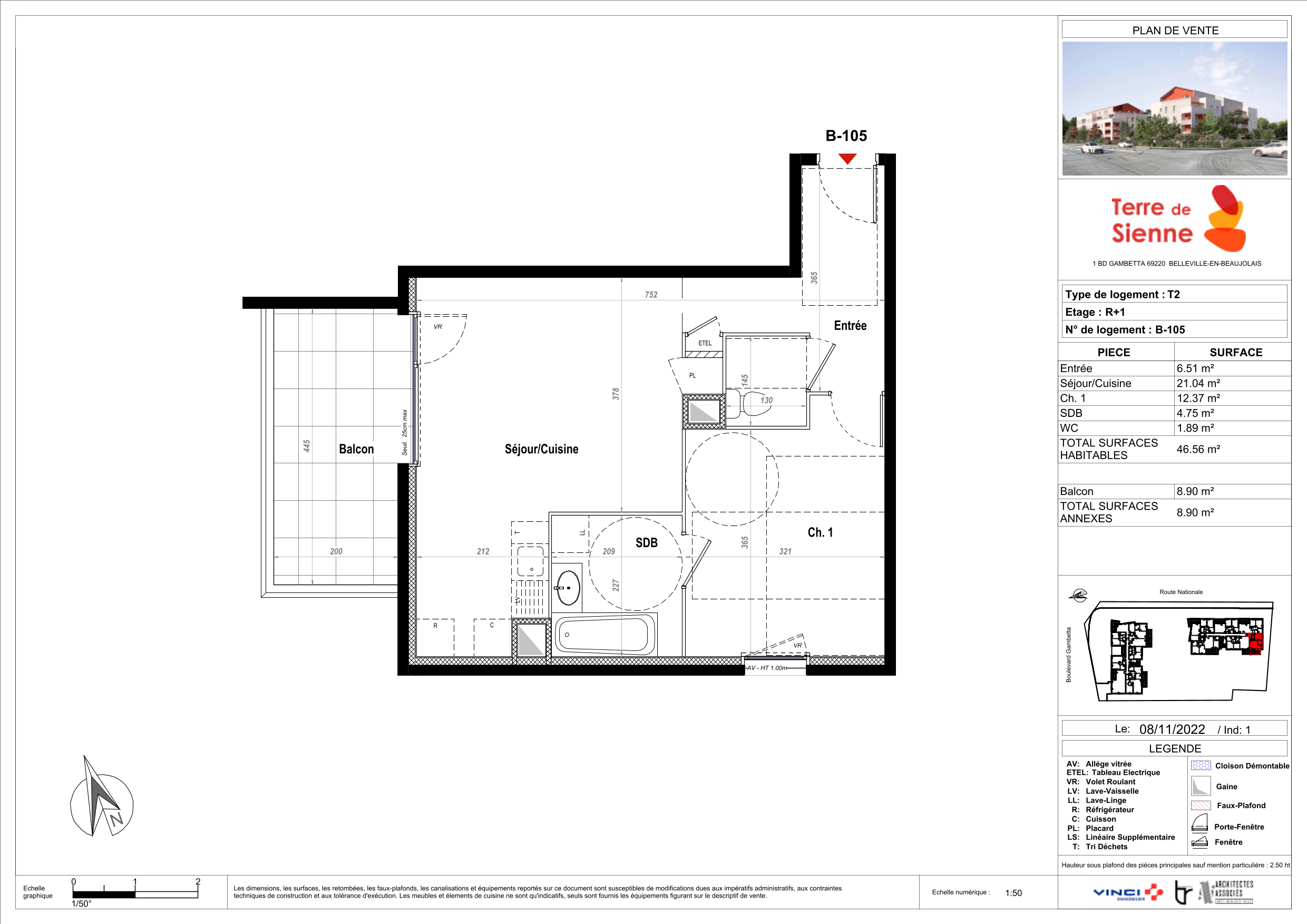 Appartement à Belleville 69220 image 33
