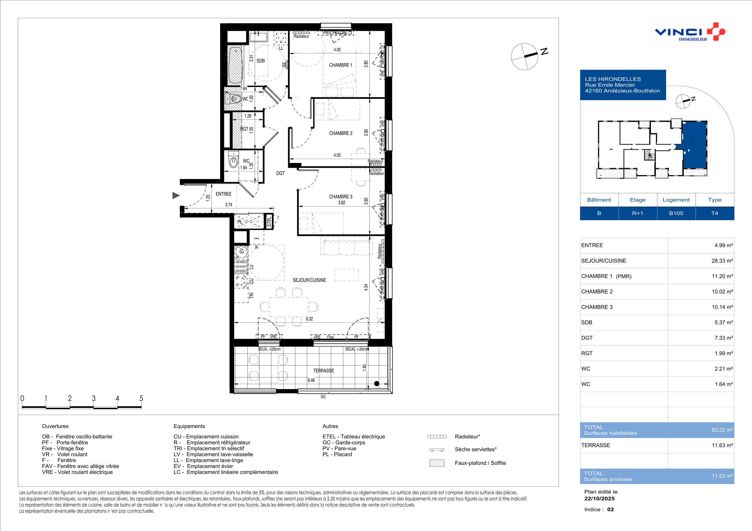 Appartement à Andrézieux-Bouthéon 42160 image 40