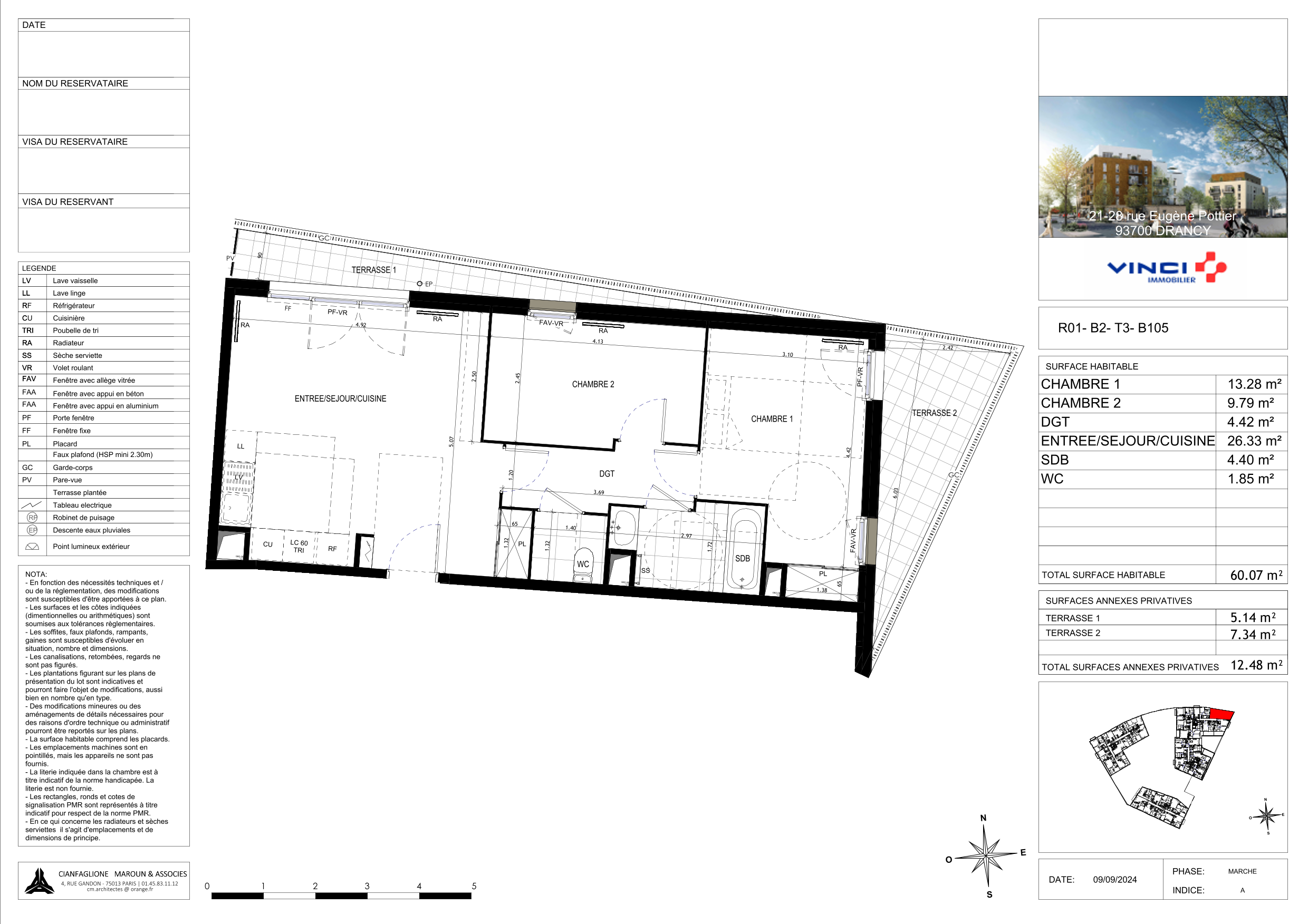 Appartement à Drancy 93700 image 52
